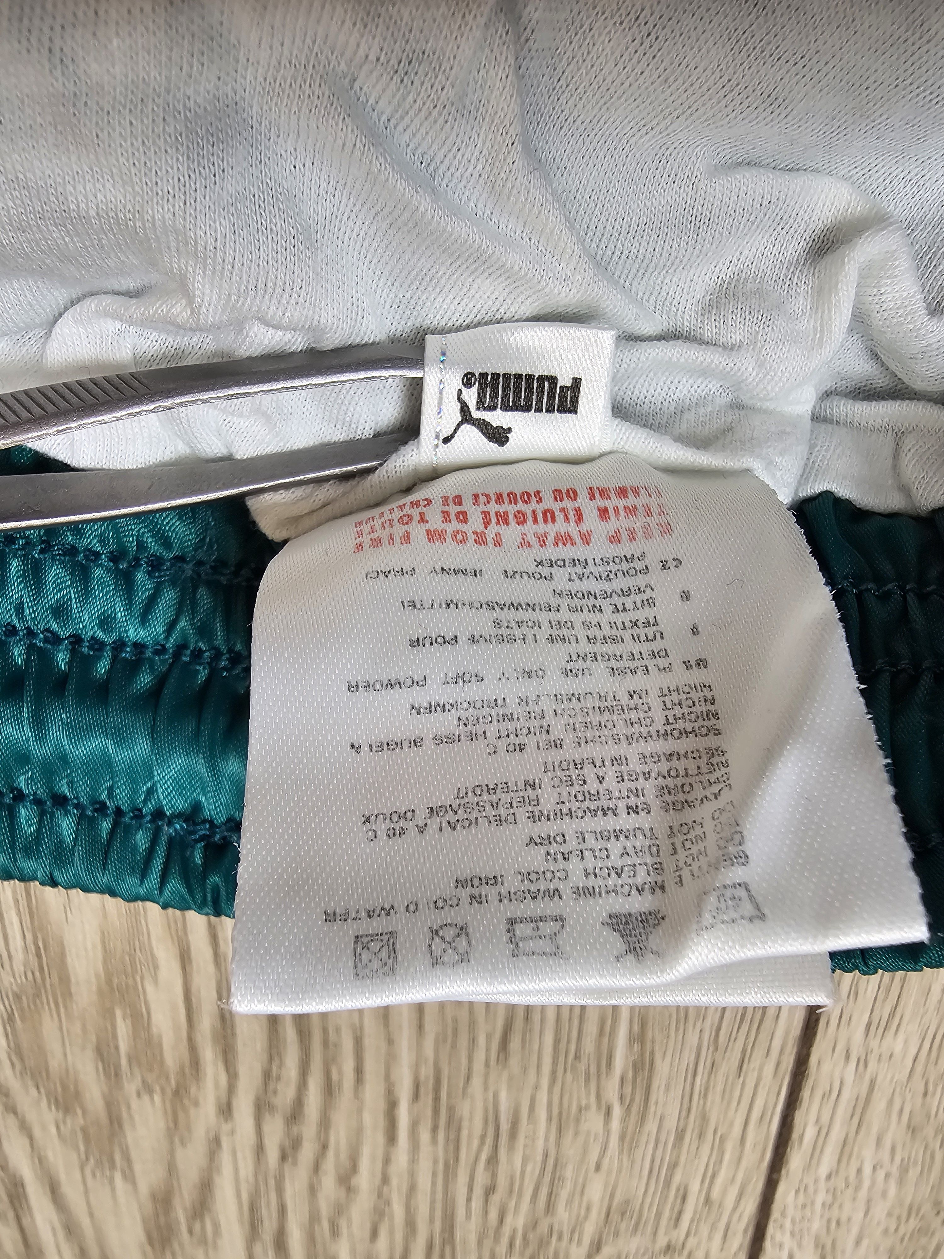 Puma PUMA SHORTS VINTAGE NYLON GREEN 90 SPRINTER RUNNING SHORTS S Size US 32 / EU 48 - 7 Thumbnail