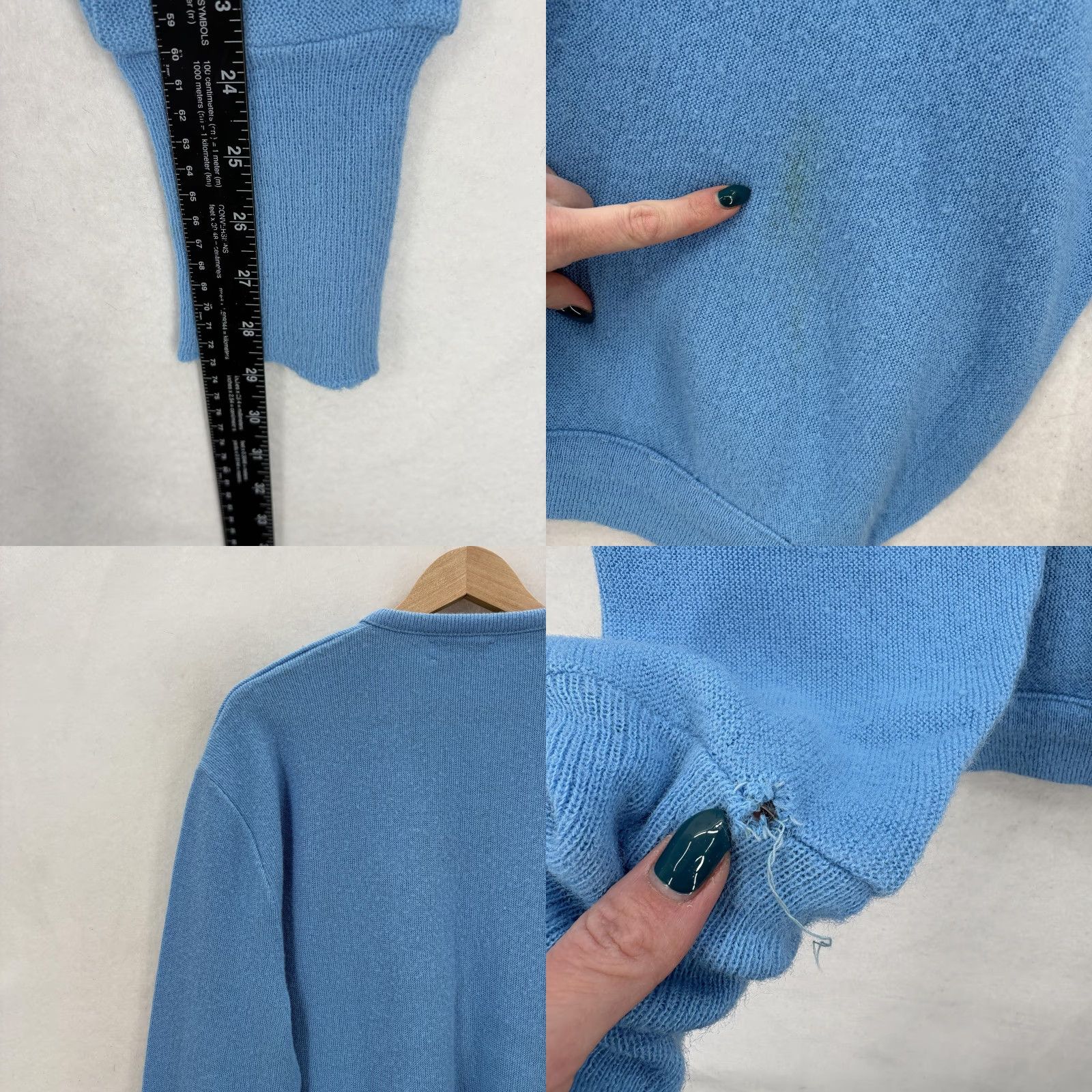 Izod VINTAGE Izod Lacoste Sweater Mens Large Blue V-Neck Croc Logo Pullover Preppy Size US L / EU 52-54 / 3 - 8 Thumbnail