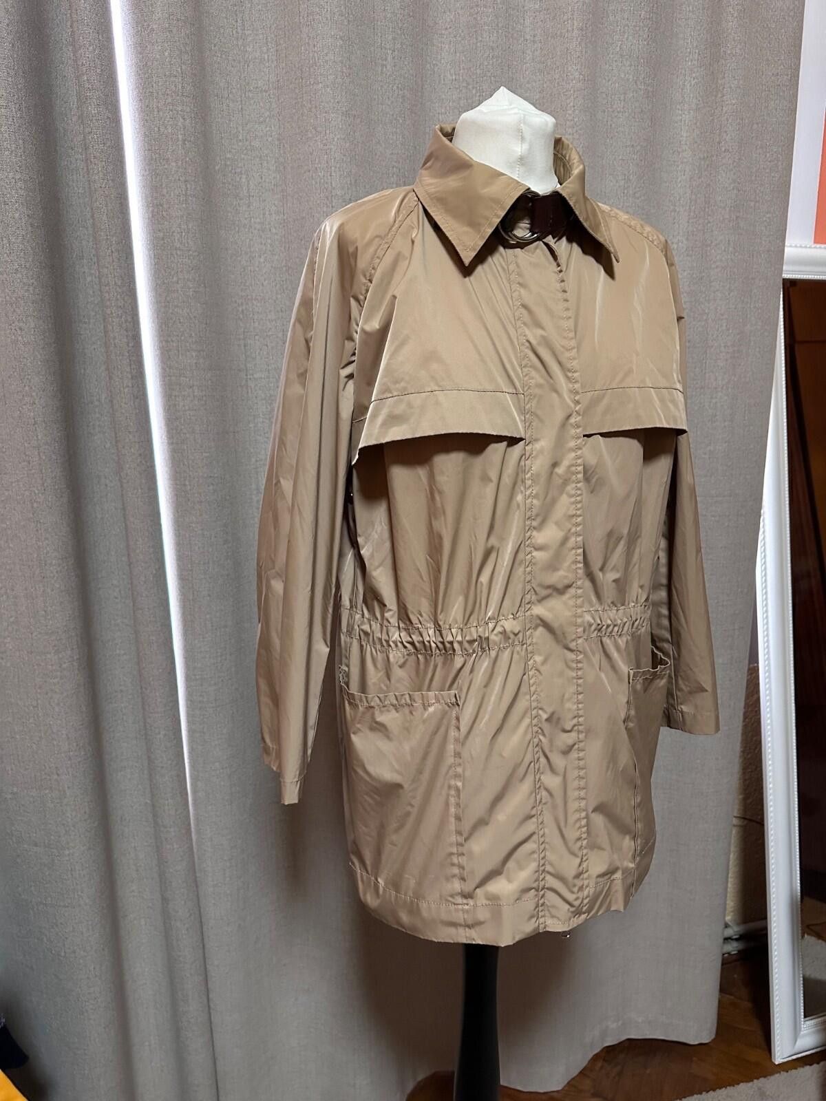 Moncler Vintage Moncler Saulon Poplin Parka Beige Sz 4 Size S / US 4 / IT 40 - 3 Thumbnail
