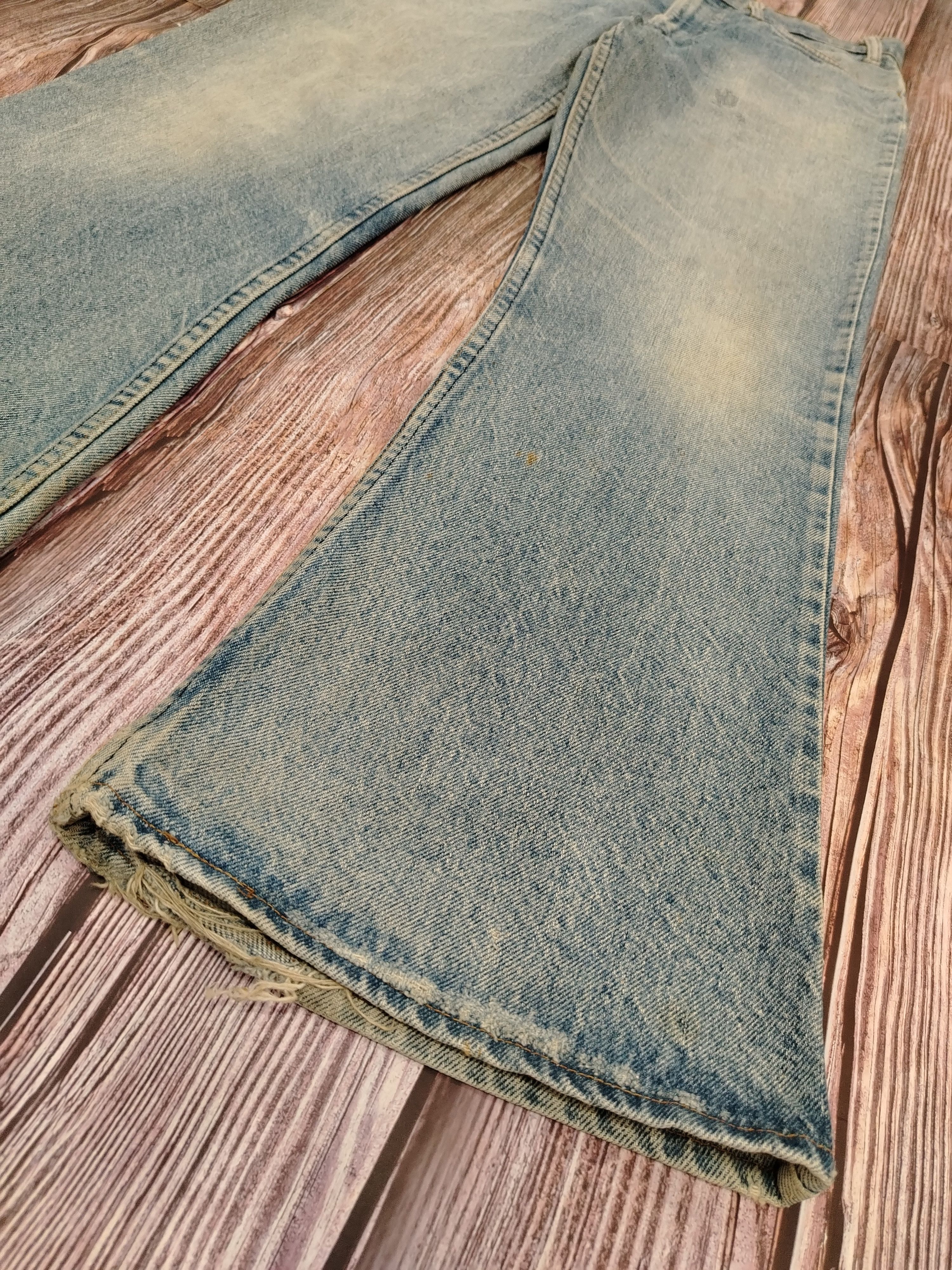 Levi's Levis 646 Jeans Flare Bell Bottom Bootcut Vintage Size US 33 - 7 Thumbnail
