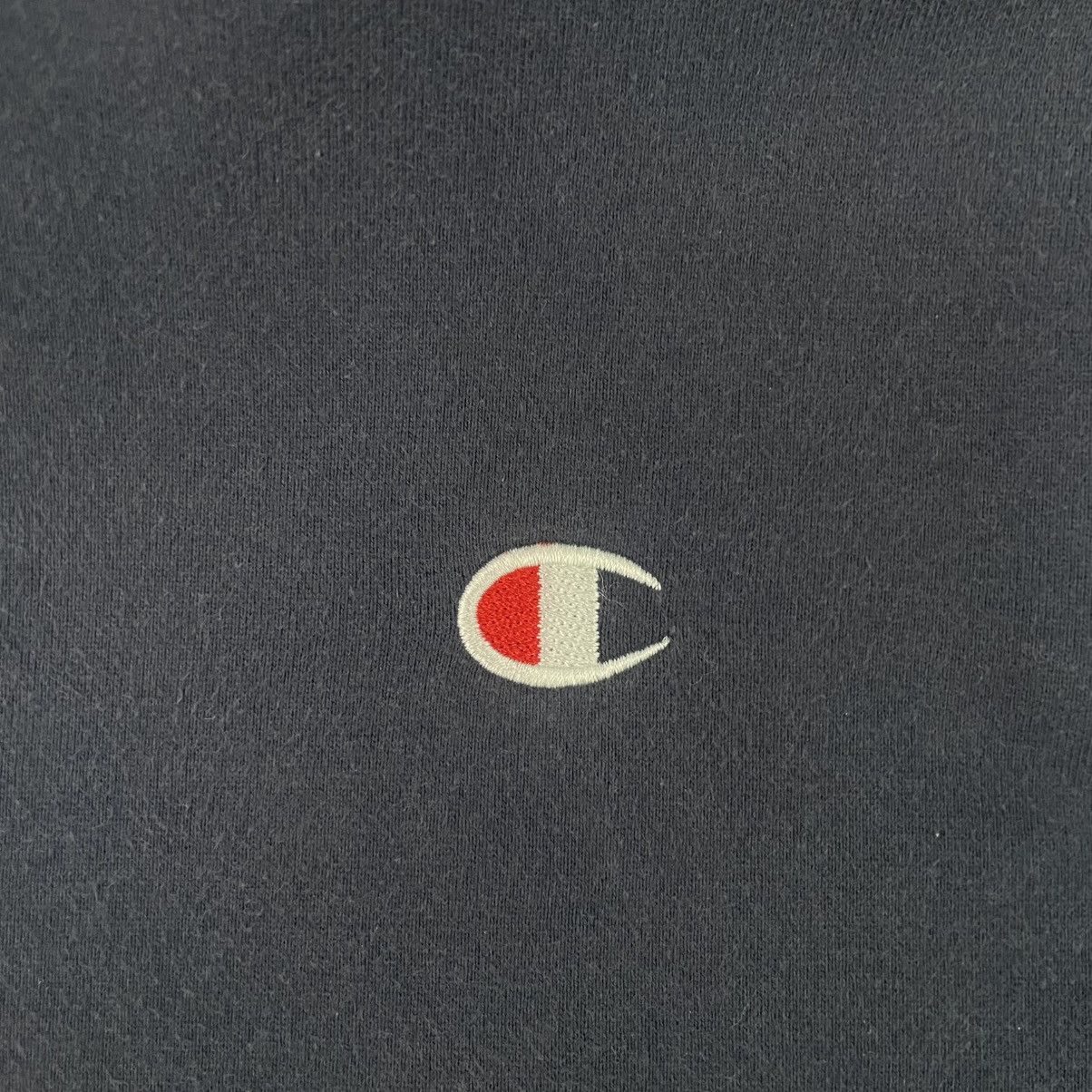 Designer × Vintage vintage Hoodie/sweater champion hoodies jumper pull navy Size US M / EU 48-50 / 2 - 8 Thumbnail