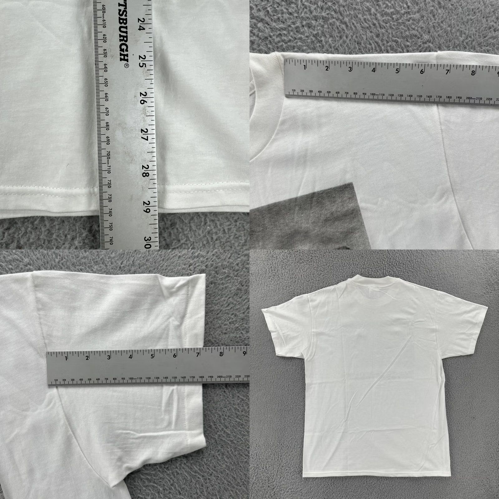 Hanes VINTAGE Hanes Beefy-T L White T-Shirt Men XS? Size US L / EU 52-54 / 3 - 9 Thumbnail