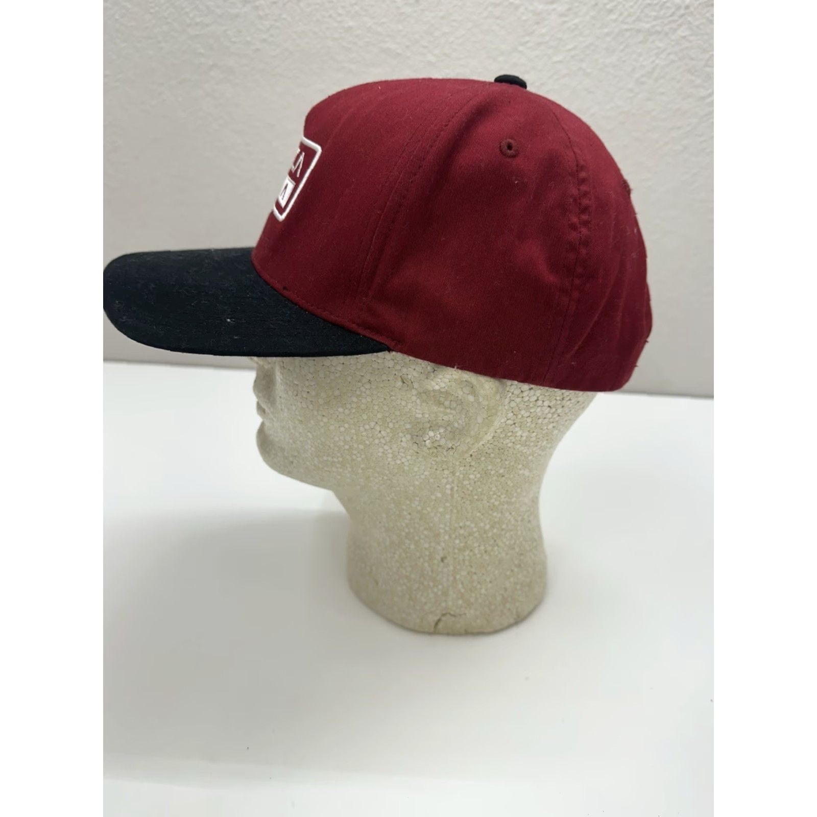 RVCA RVCA Snapback Hat Flat Brim Black Logo Adjustable Mid Fit Cap Mens One Size Hat Size ONE SIZE - 7 Thumbnail