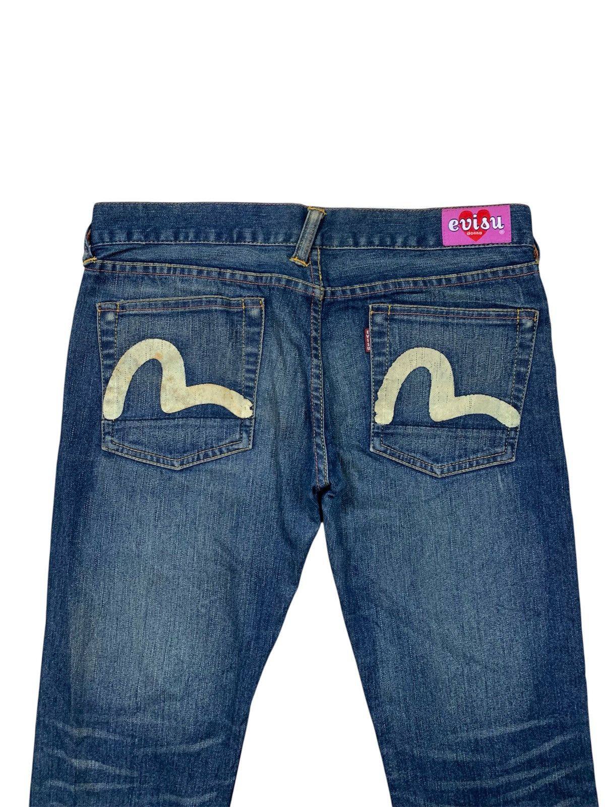 Evisu Evisu donna hand painted logos on the back Size 31" - 3 Thumbnail