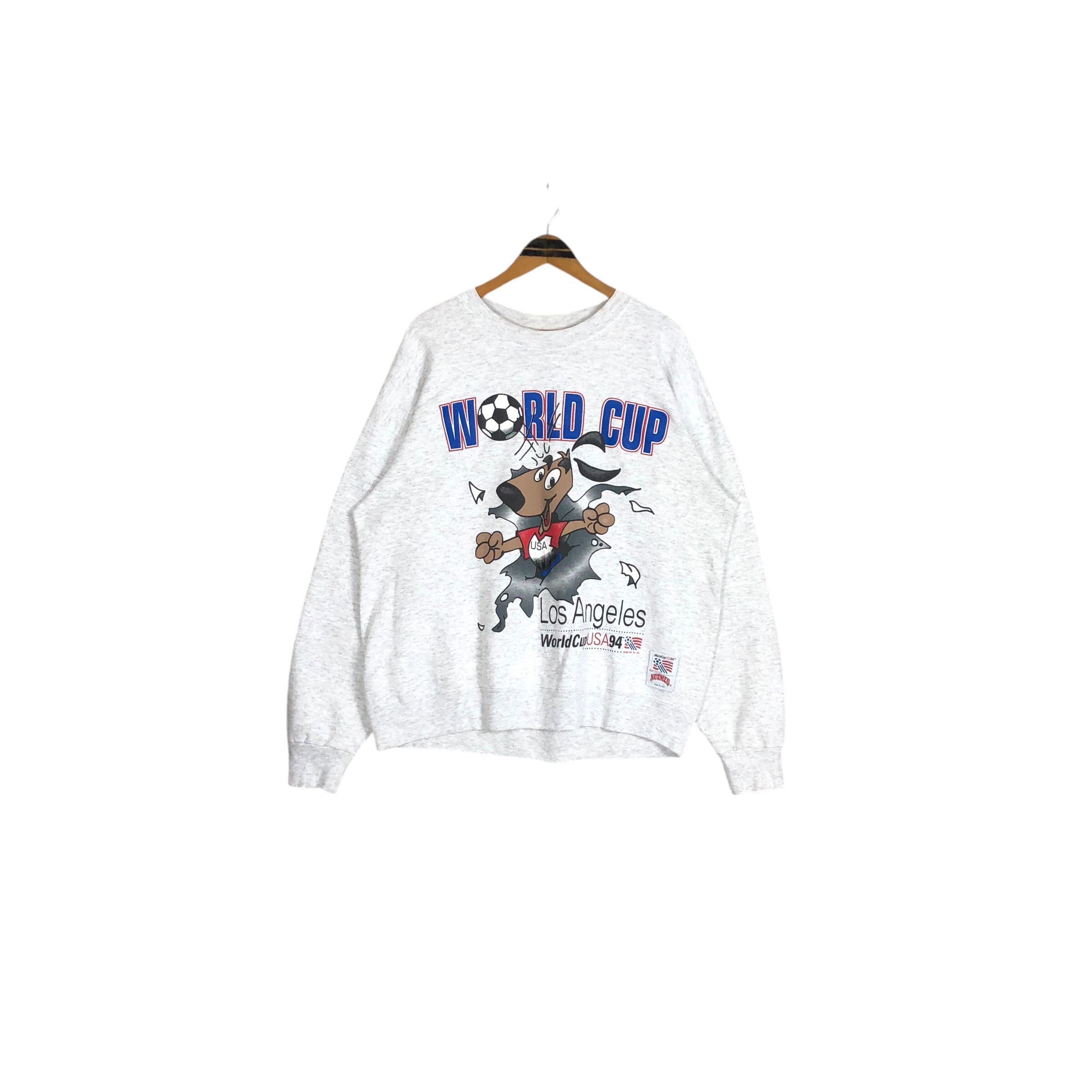 Nutmeg Vintage Los Angeles World Cup USA 94 Crewneck Sweatshirt Size US XL / EU 56 / 4 - 2 Thumbnail
