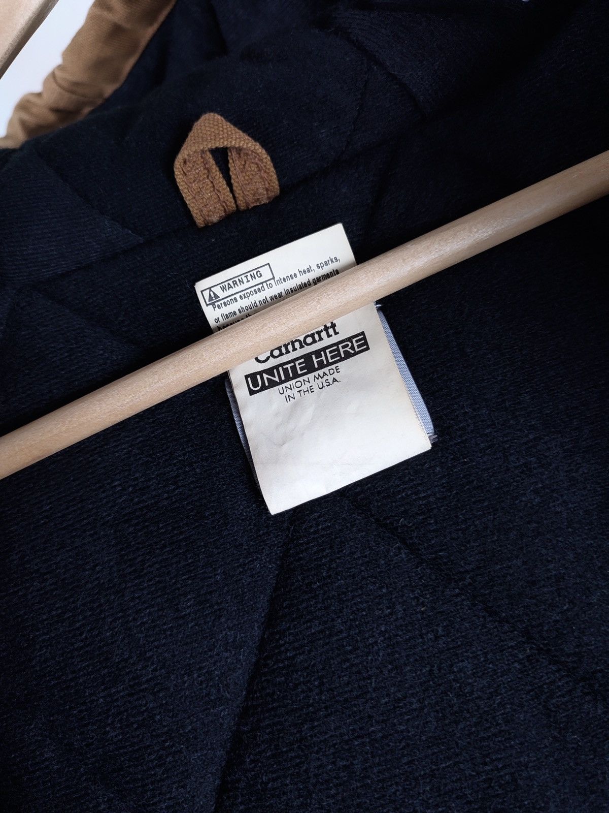 Carhartt × Vintage 90s Vintage Carhartt Oversized Faded Brown Workwear Jacket Size US XXL / EU 58 / 5 - 17 Thumbnail