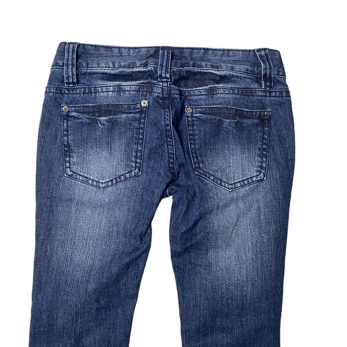 Hysteric Glamour × If Six Was Nine × Japanese Brand 2000's Ghost of Harlem Distressed Slim Jeans Size US 28 / EU 44 - 9 Thumbnail