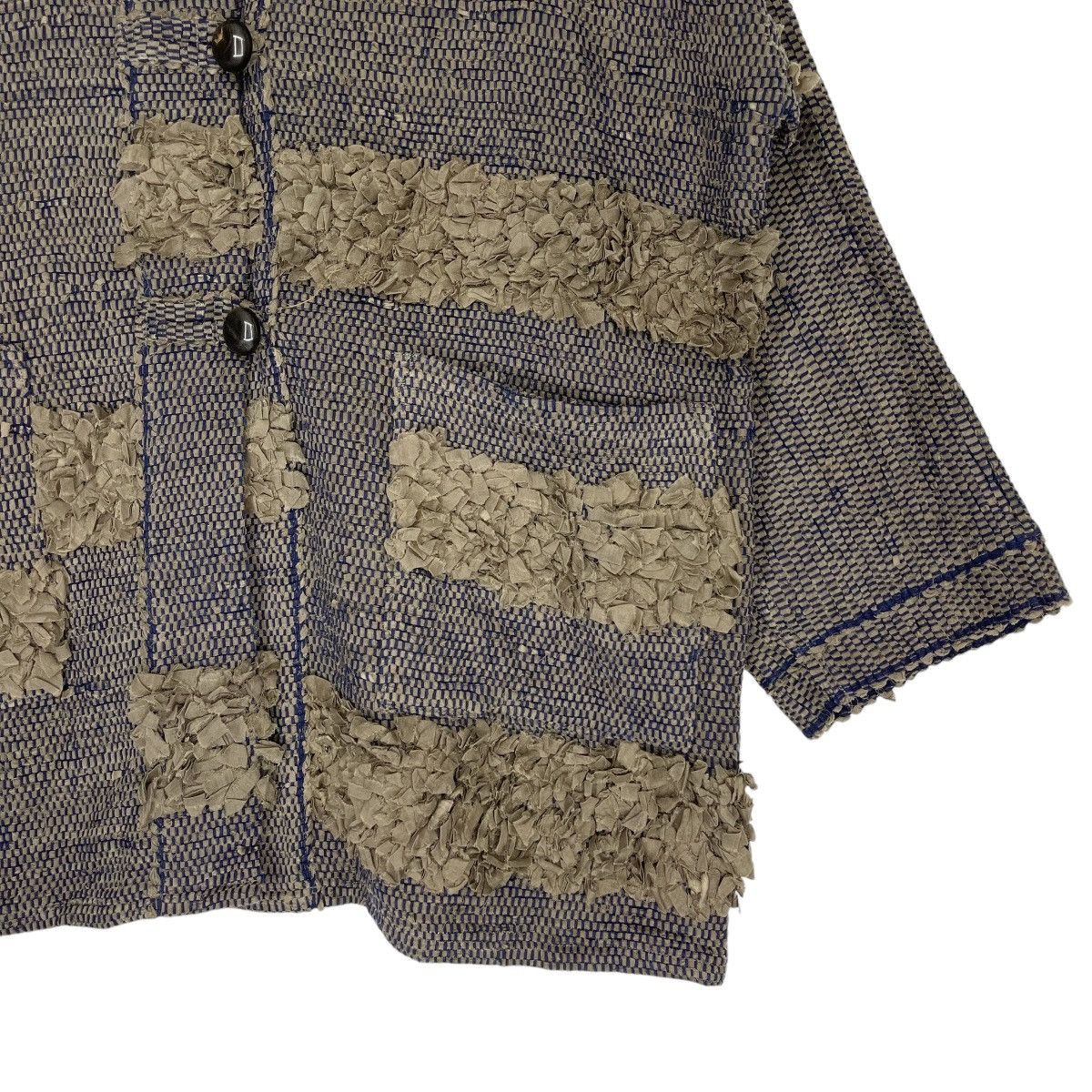 Vintage Yumi Ebiko Patchwork Hoodie Jacket Size XL / US 12-14 / IT 48-50 - 5 Thumbnail