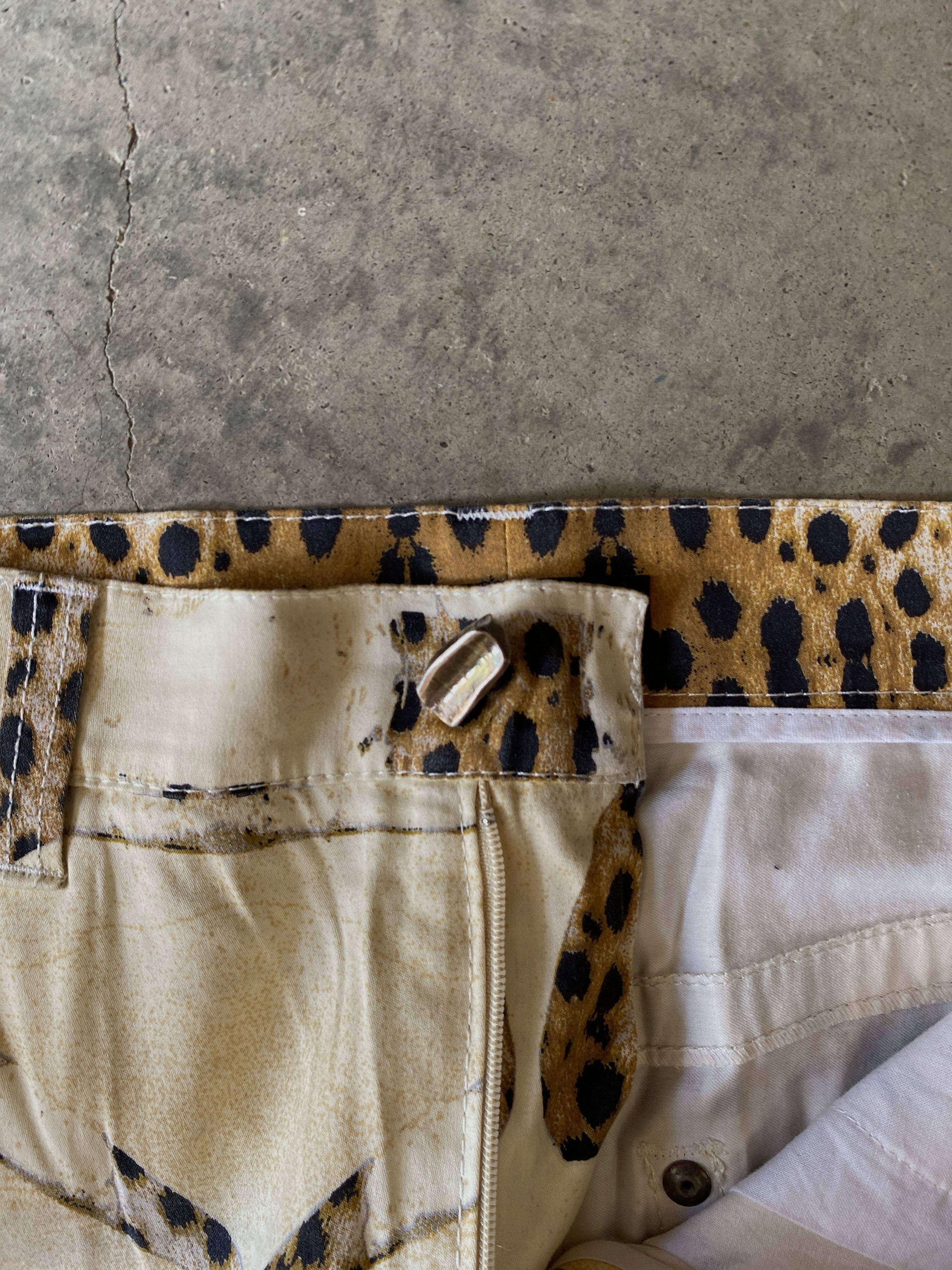 Roberto Cavalli Roberto Cavalli 2007 Printed Leopard Pants Size 34" / US 12 / IT 48 - 8 Thumbnail