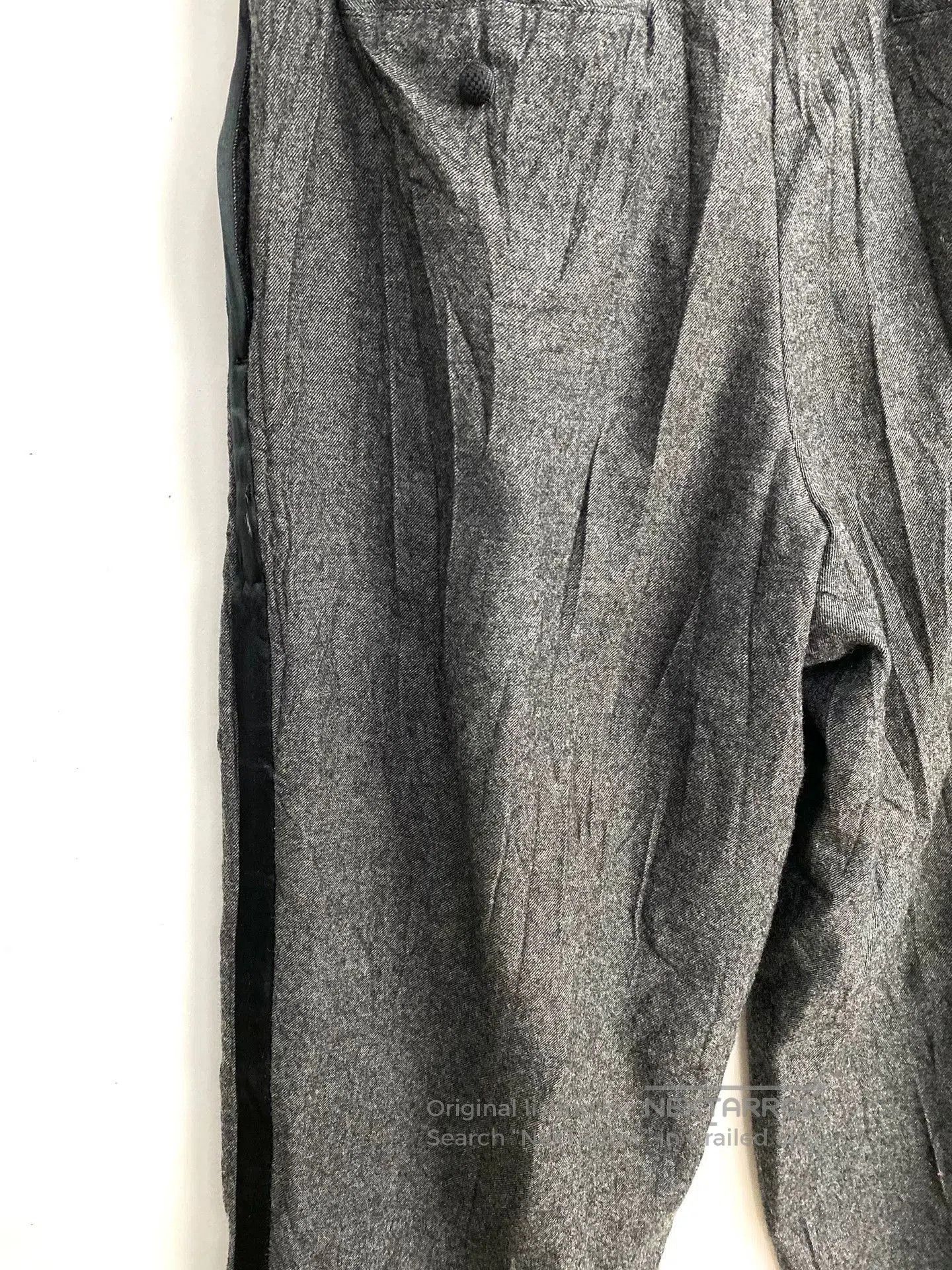 Yohji Yamamoto y's by yohji yamamoto gray wool trousers. Size US 34 / EU 50 - 6 Thumbnail