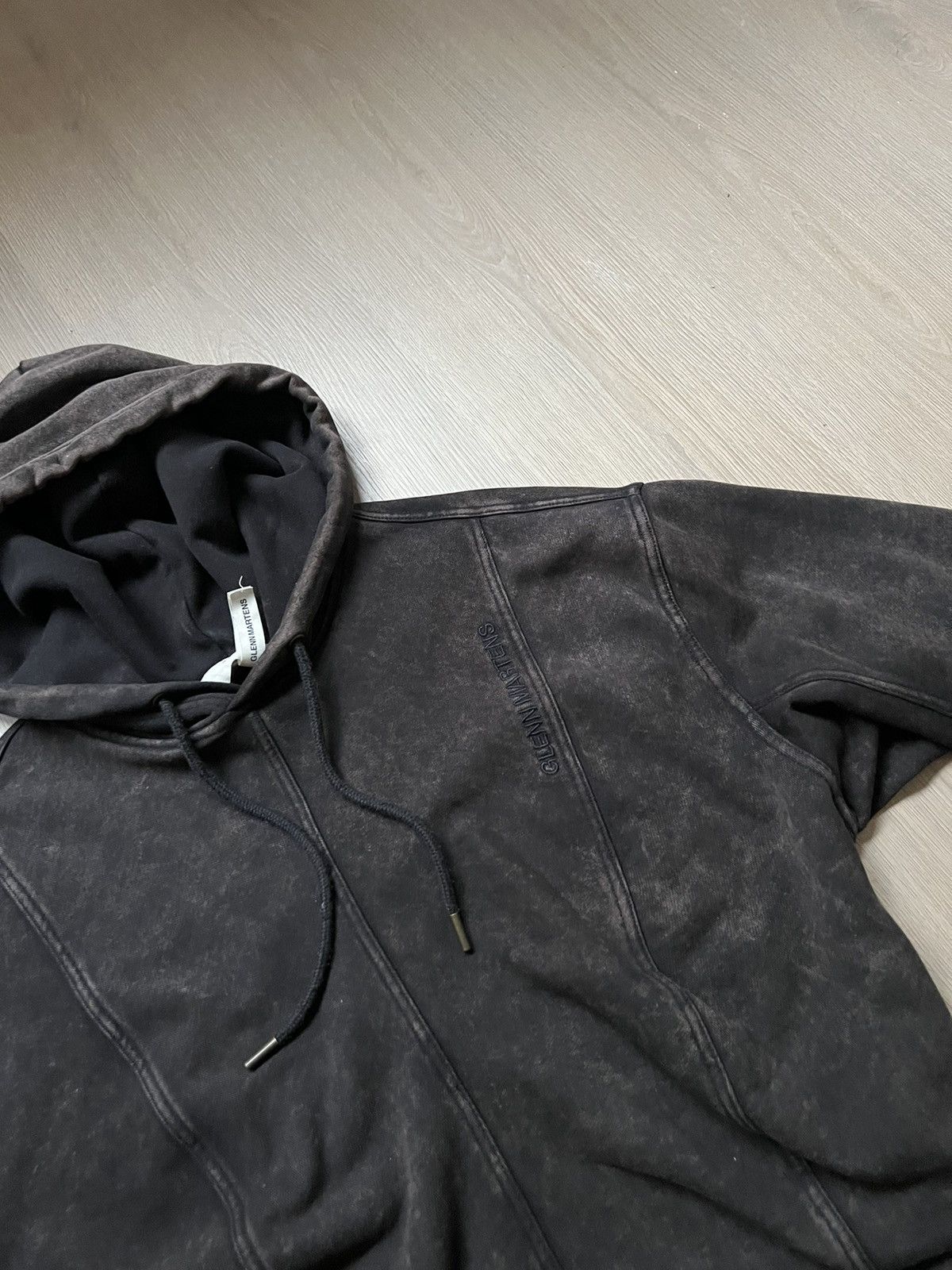 H&M GLENN MARTENS x H&M LIMITED CROPPED HOODIE Size US L / EU 52-54 / 3 - 14 Thumbnail