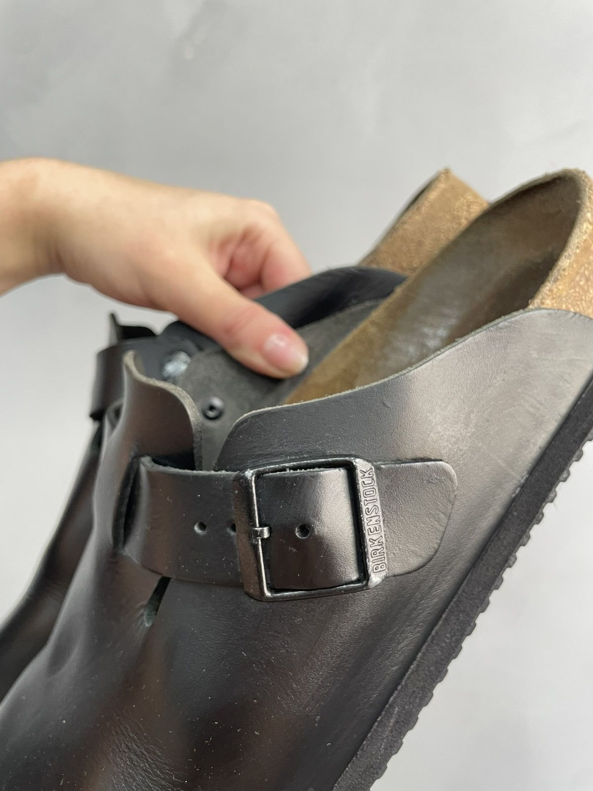 Birkenstock Birkenstock boston leather slippers boots y2k Size US 11 / EU 44 - 7 Thumbnail