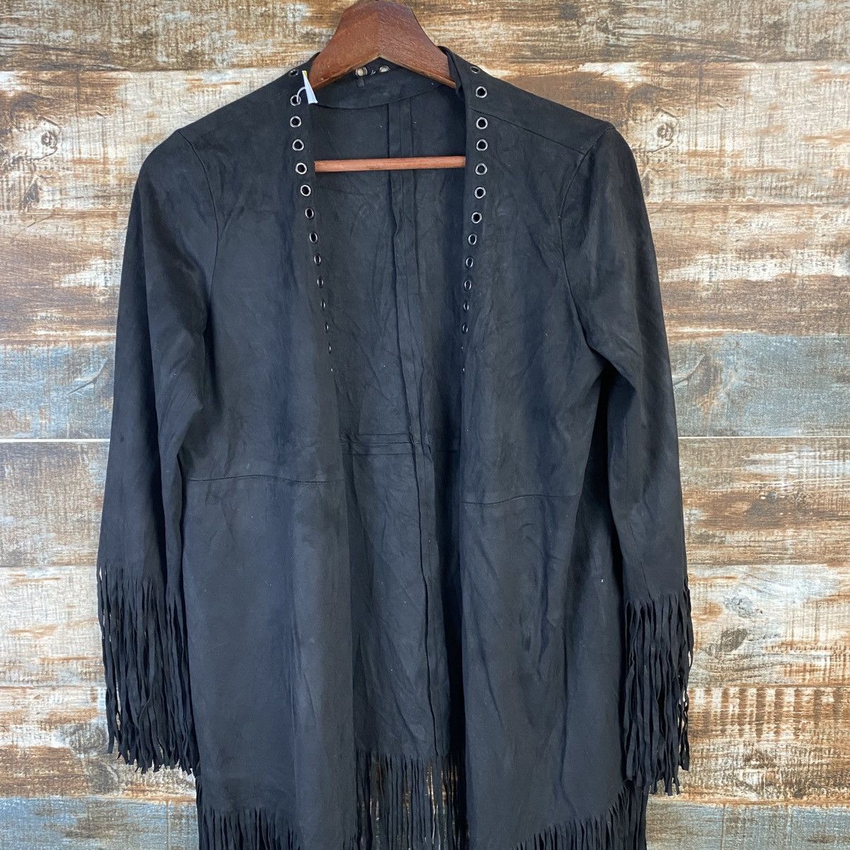 Vintage DL Japan streetwear cardigan Black #C1141 Size M / US 6-8 / IT 42-44 - 5 Thumbnail