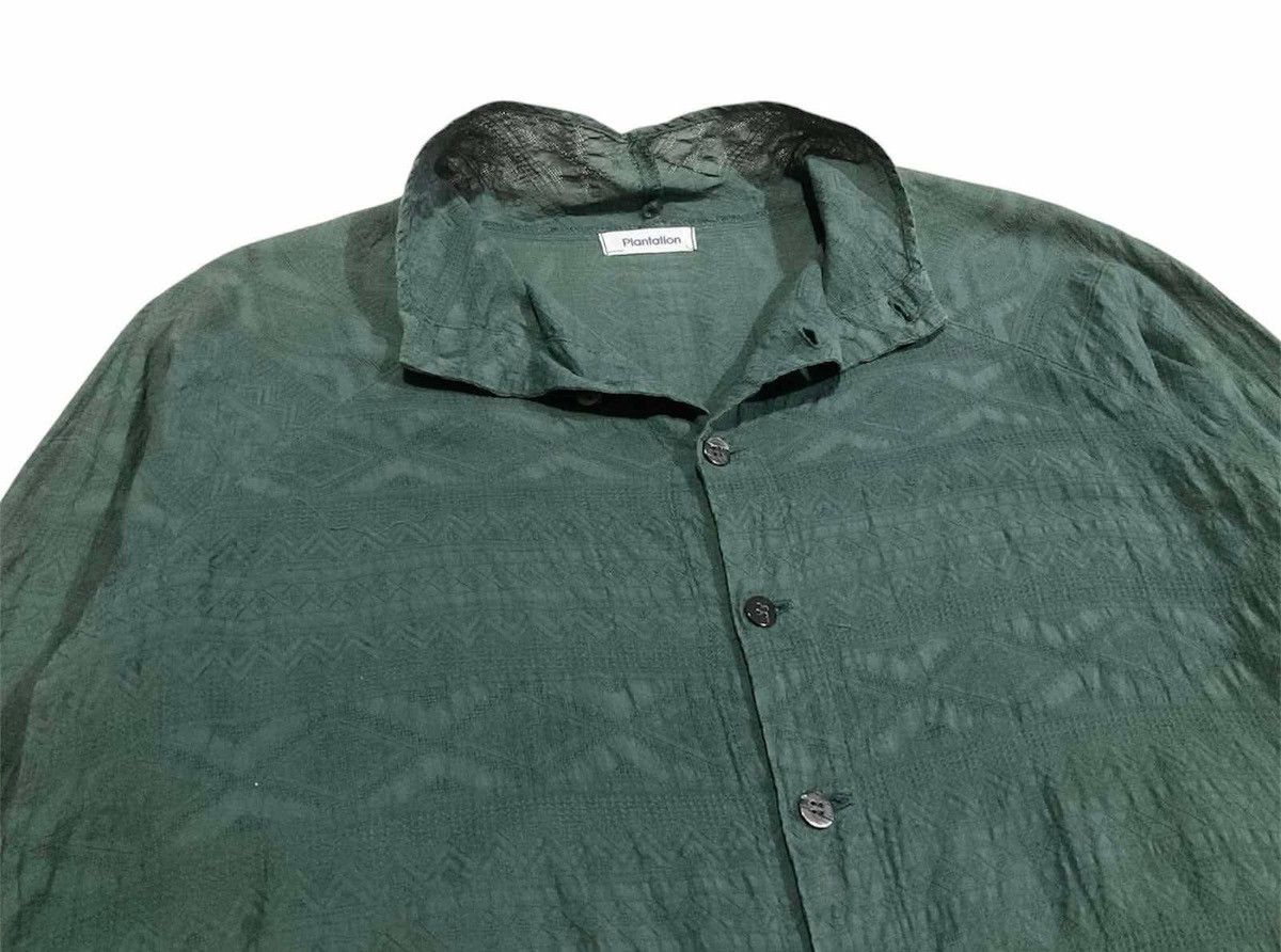 Issey Miyake × Japanese Brand × Vintage 🔥Vintage Issey Miyake Plantation Shirt Size US M / EU 48-50 / 2 - 4 Thumbnail