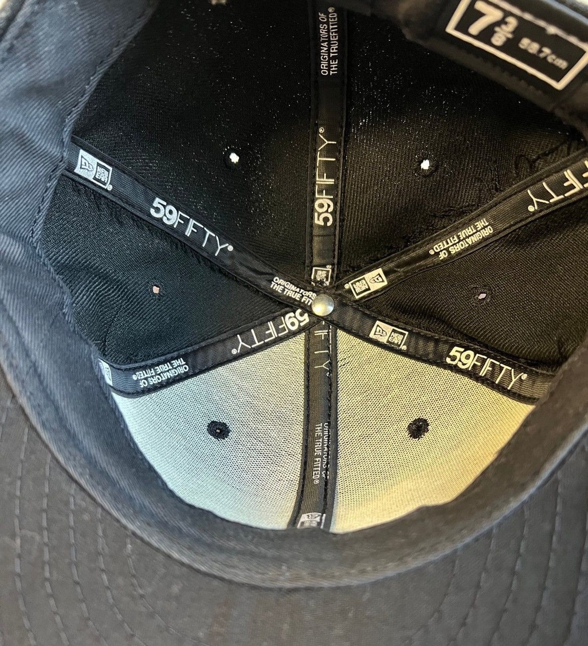 New Era Duck Down Records New Era Fitted Hat Size 7 3/8 Size ONE SIZE - 4 Thumbnail