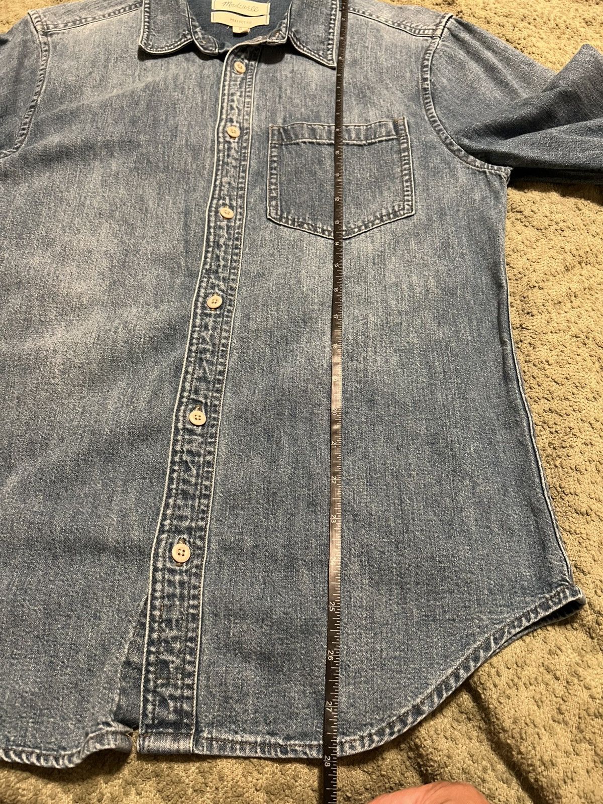 Madewell Madewell Denim Shirt “Perfect Fit” Size US S / EU 44-46 / 1 - 6 Thumbnail