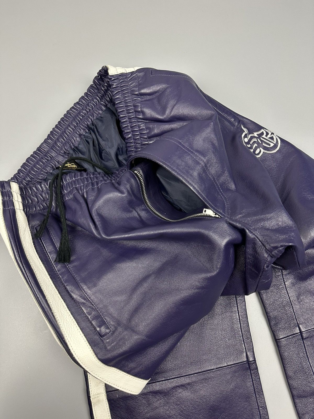 14th Addiction × If Six Was Nine Scarabei Leather Pants Size US 32 / EU 48 - 8 Thumbnail