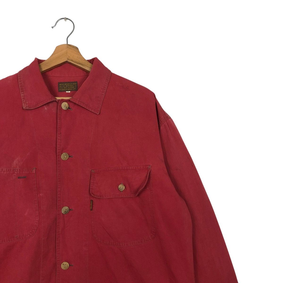 Japanese Brand 🔥VINTAGE CHORE WORK JACKET MEN’S MELROSE ISSEY MIYAKE Size US M / EU 48-50 / 2 - 8 Thumbnail