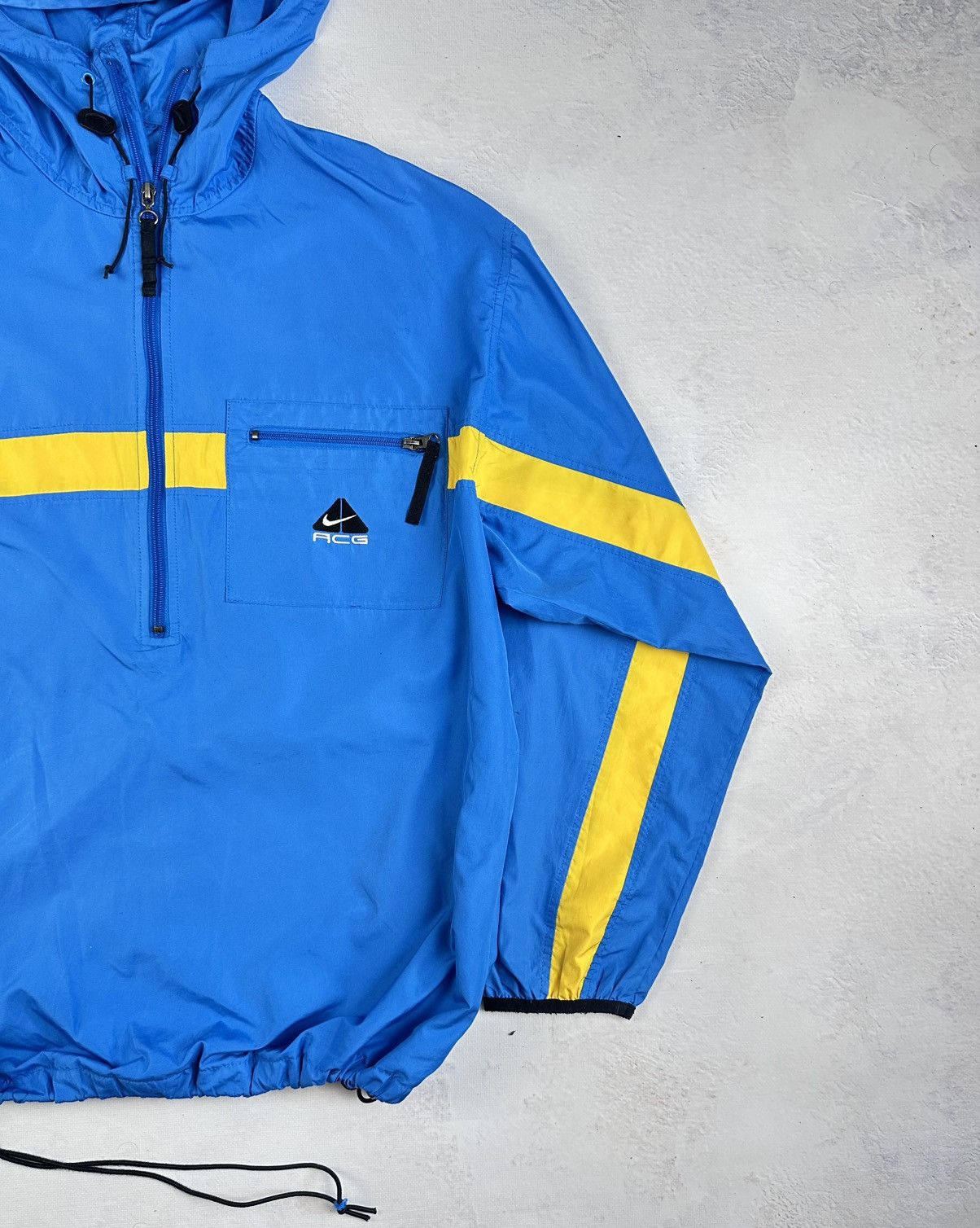 Le Grande Bleu (L.G.B.) × Nike ACG × Vintage Japanese 1/4 Zip Track Jacket Nike ACG 2000s Streetwear LGB Size US L / EU 52-54 / 3 - 2 Thumbnail