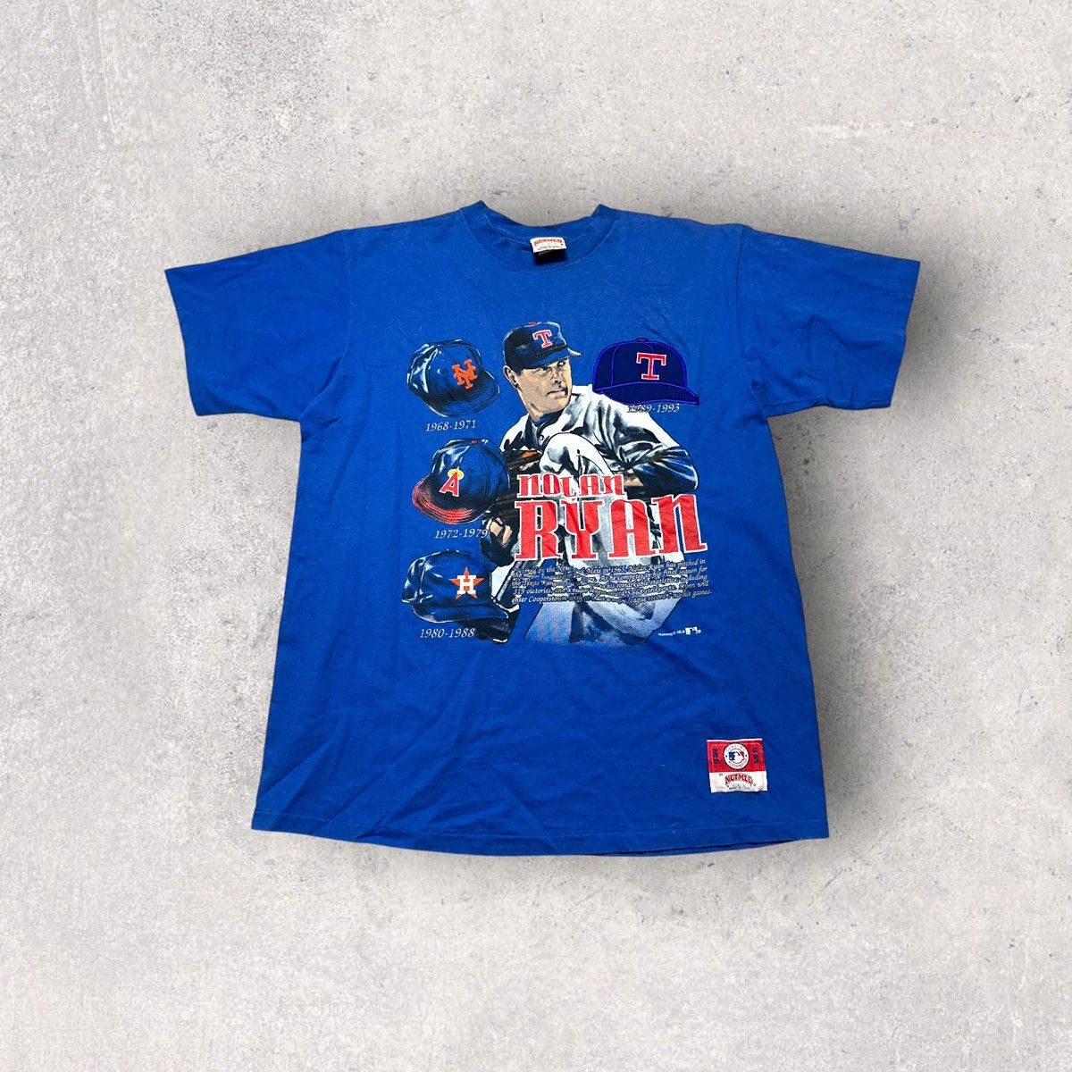 MLB Vintage Nolan Ryan tee Size US XL / EU 56 / 4 - 1 Thumbnail