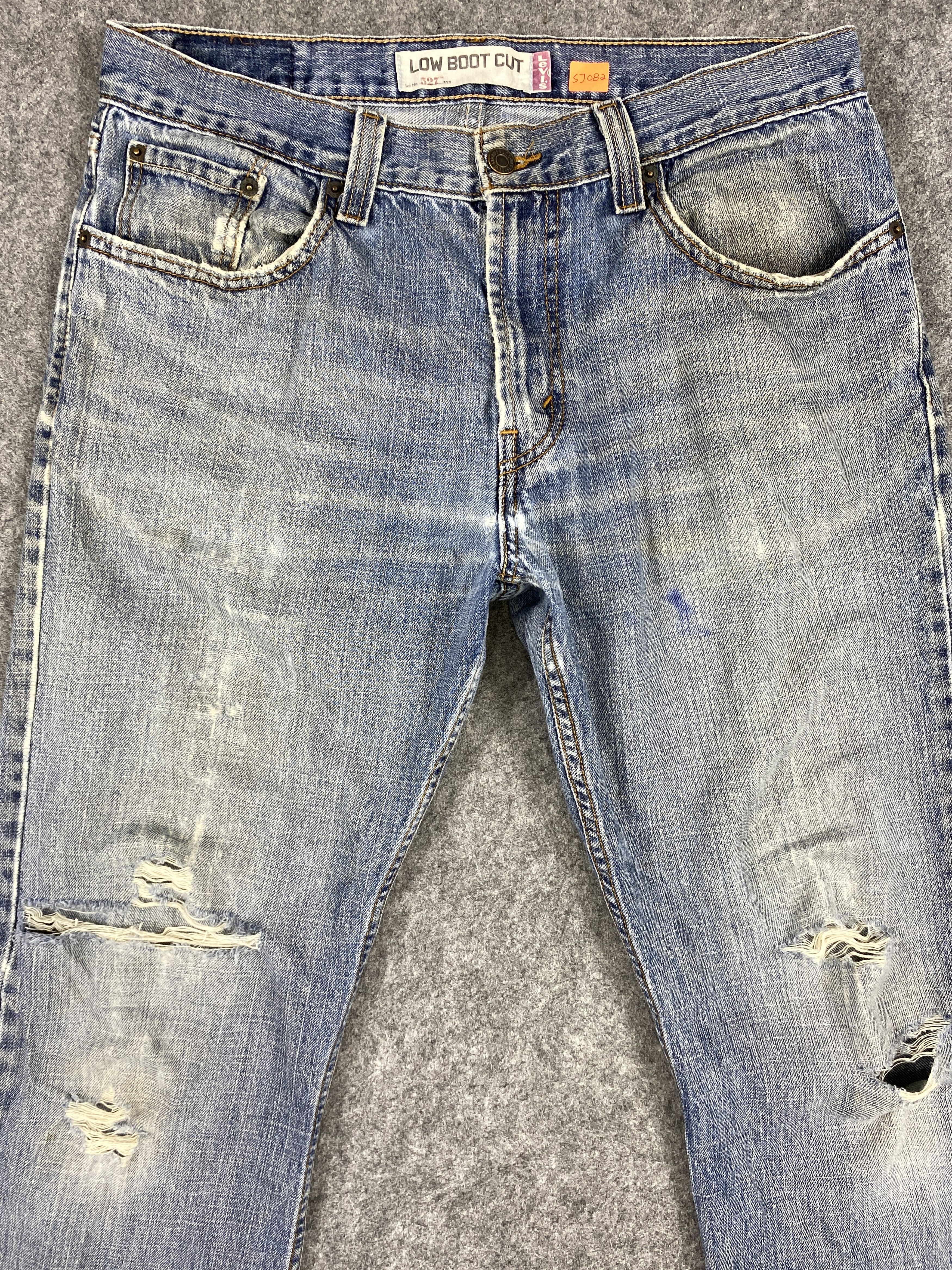 If Six Was Nine Vintage Levi's 527 fsixwasnine style Flare 33x32 Denim Size US 33 - 3 Thumbnail