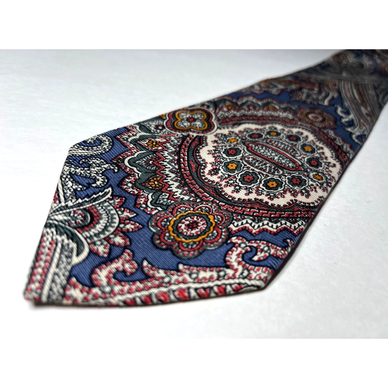 Polo Ralph Lauren VINTAGE Polo Ralph Lauren Tie Men’s Silk Paisley Floral Made in USA Size US M / EU 48-50 / 2 - 5 Thumbnail