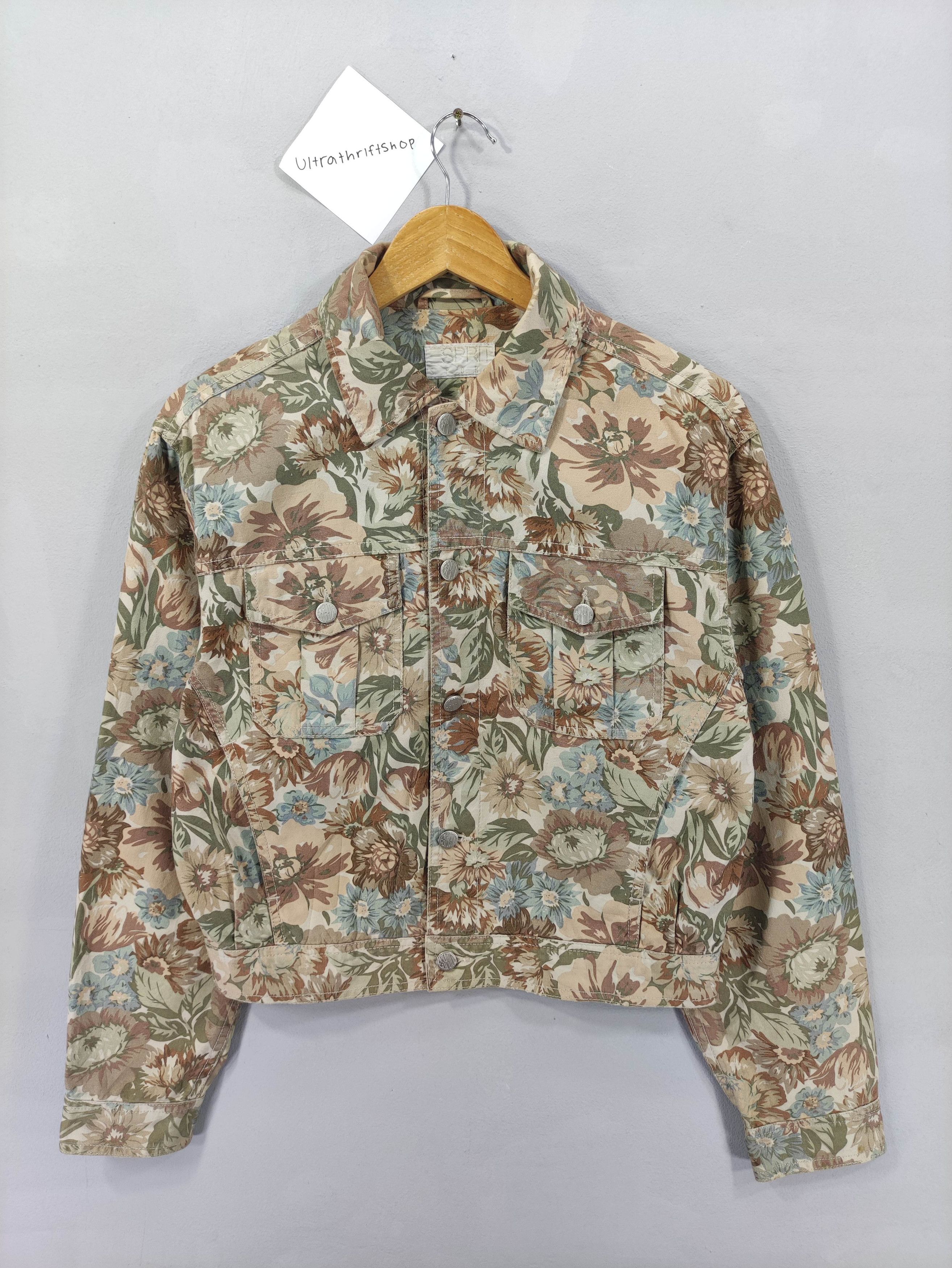 Esprit Vintage Espirit Flower Jacket Size S / US 4 / IT 40 - 1 Thumbnail