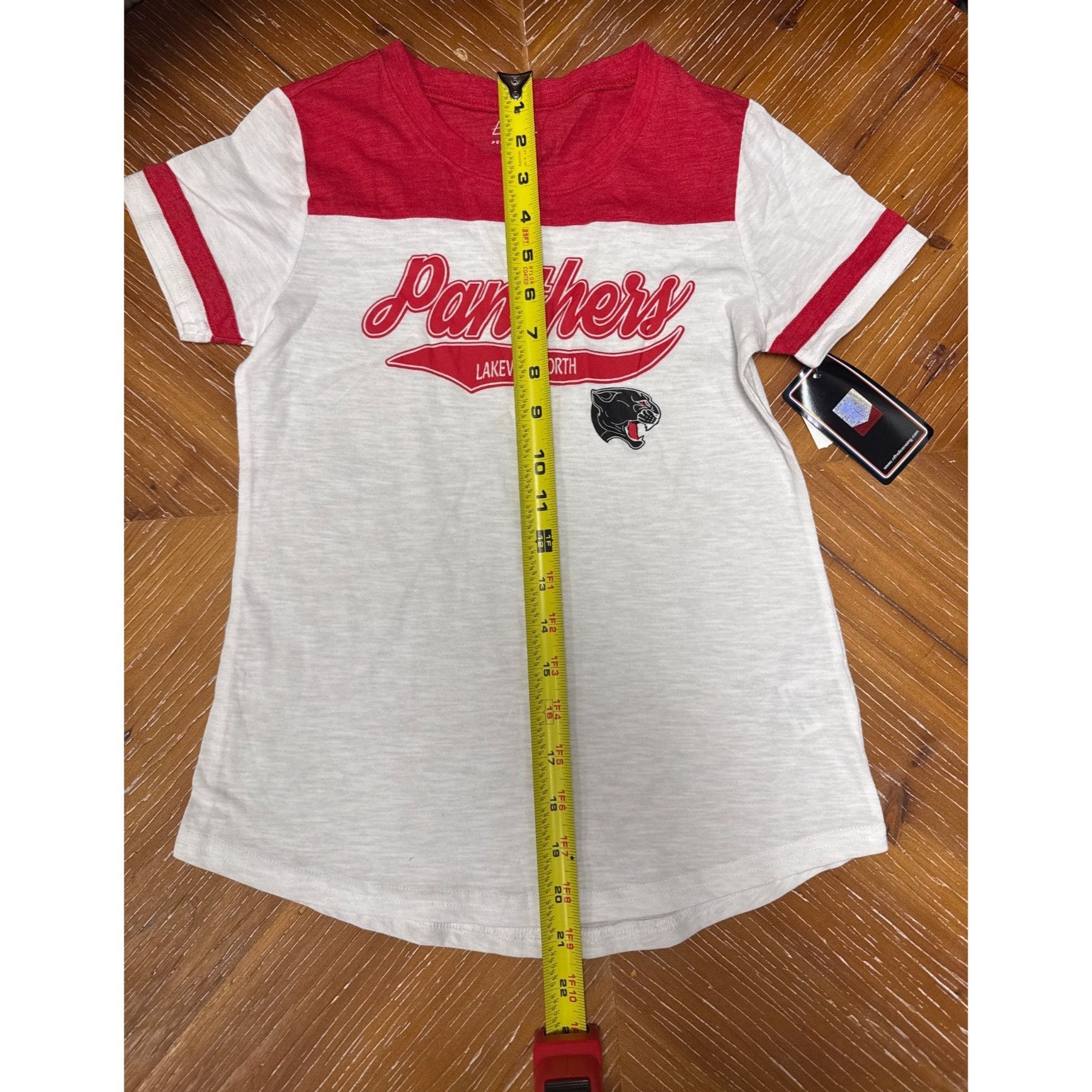 Other Lakeville North Panthers Kids Red & White Graphic T-Shirt By Size M / US 6-8 / IT 42-44 - 2 Thumbnail