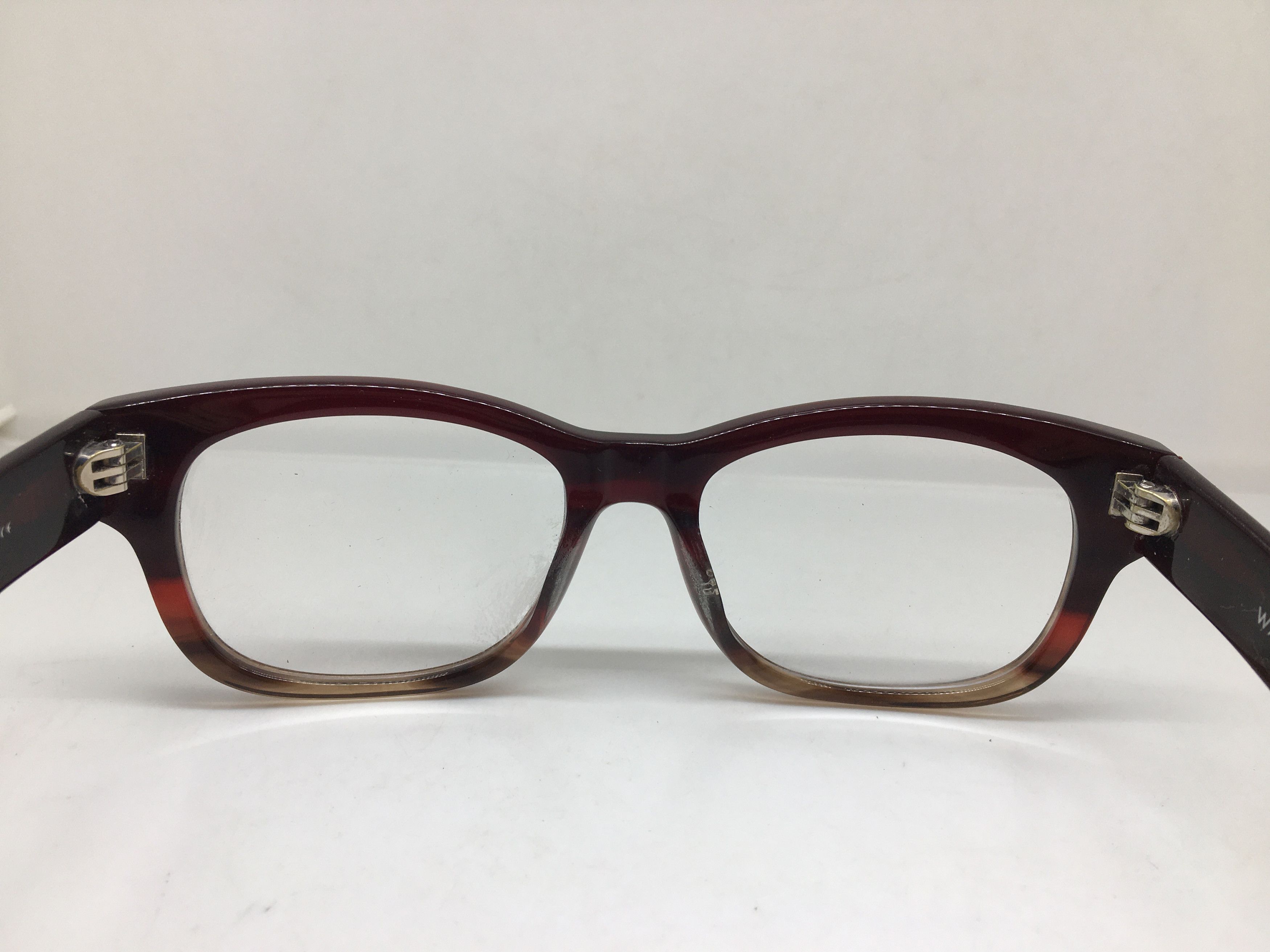 Warby Parker WARBY PARKER Crossby 313 Red Brown Eyeglasses Size ONE SIZE - 4 Thumbnail