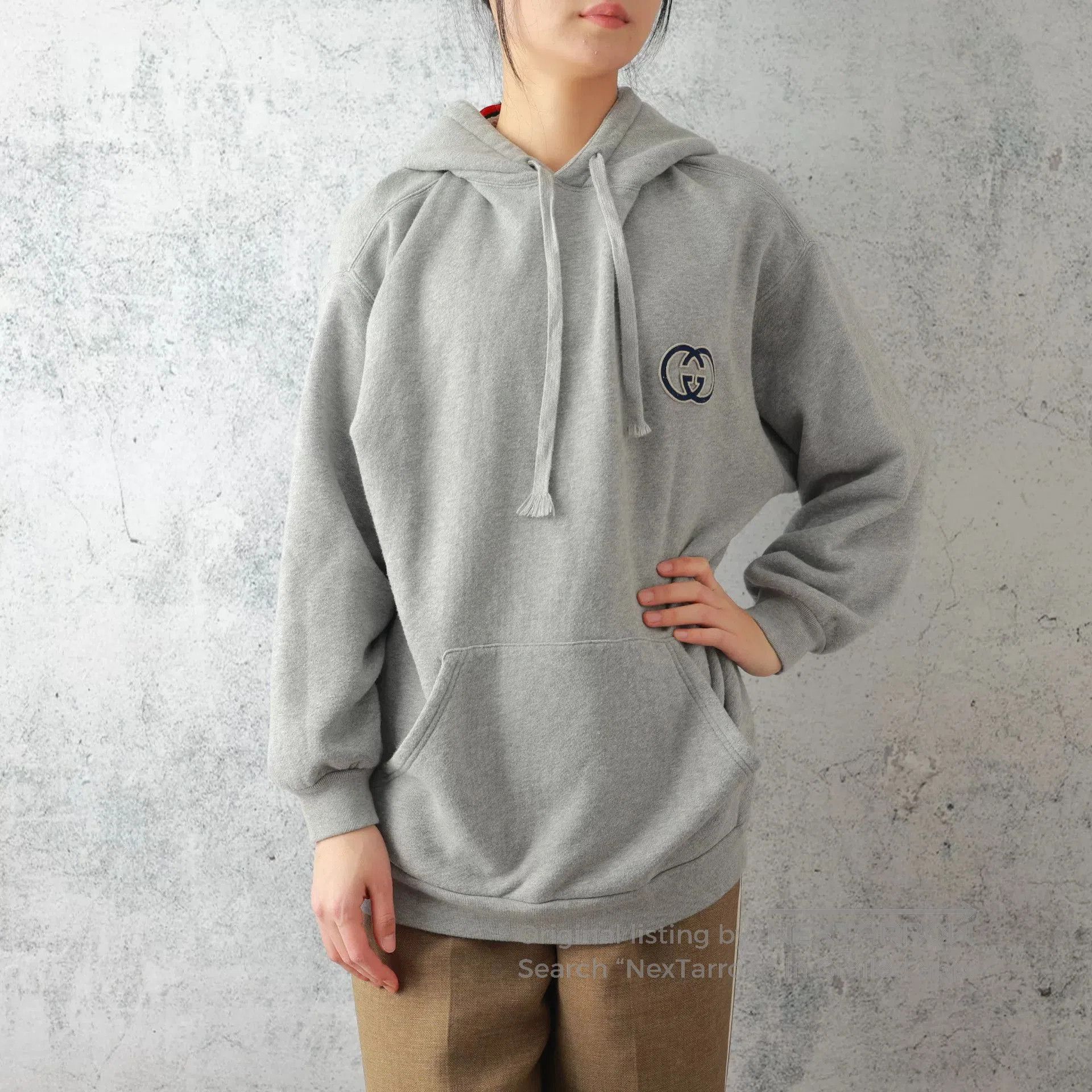 Gucci Gucci Gray Cotton Hooded Long. Size M / US 6-8 / IT 42-44 - 1 Thumbnail