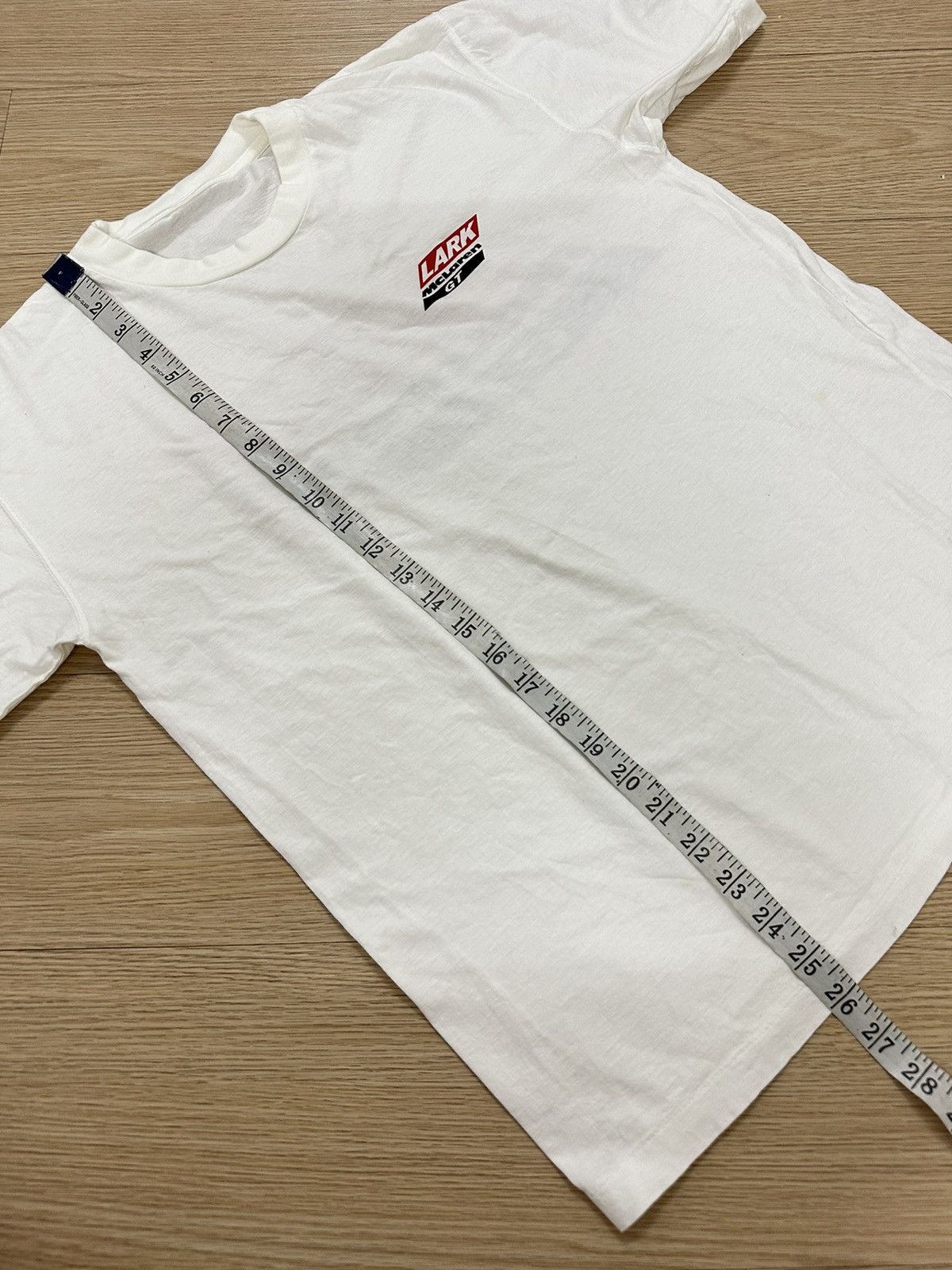 Vintage Vintage 90's Lark McLaren GT Racing Supercar Tshirt Size US M / EU 48-50 / 2 - 9 Thumbnail