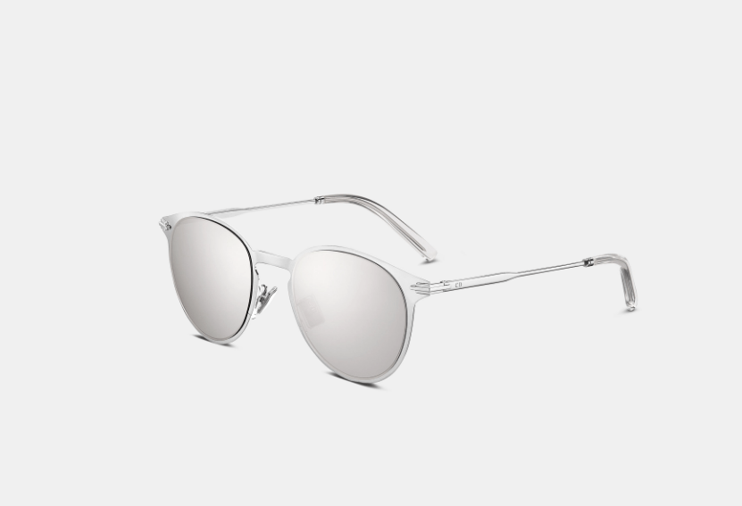 Dior o1w1db10525 Size :OS/ SUITR8 Black Suit Sunglasses in Silver Size ONE SIZE - 1 Thumbnail