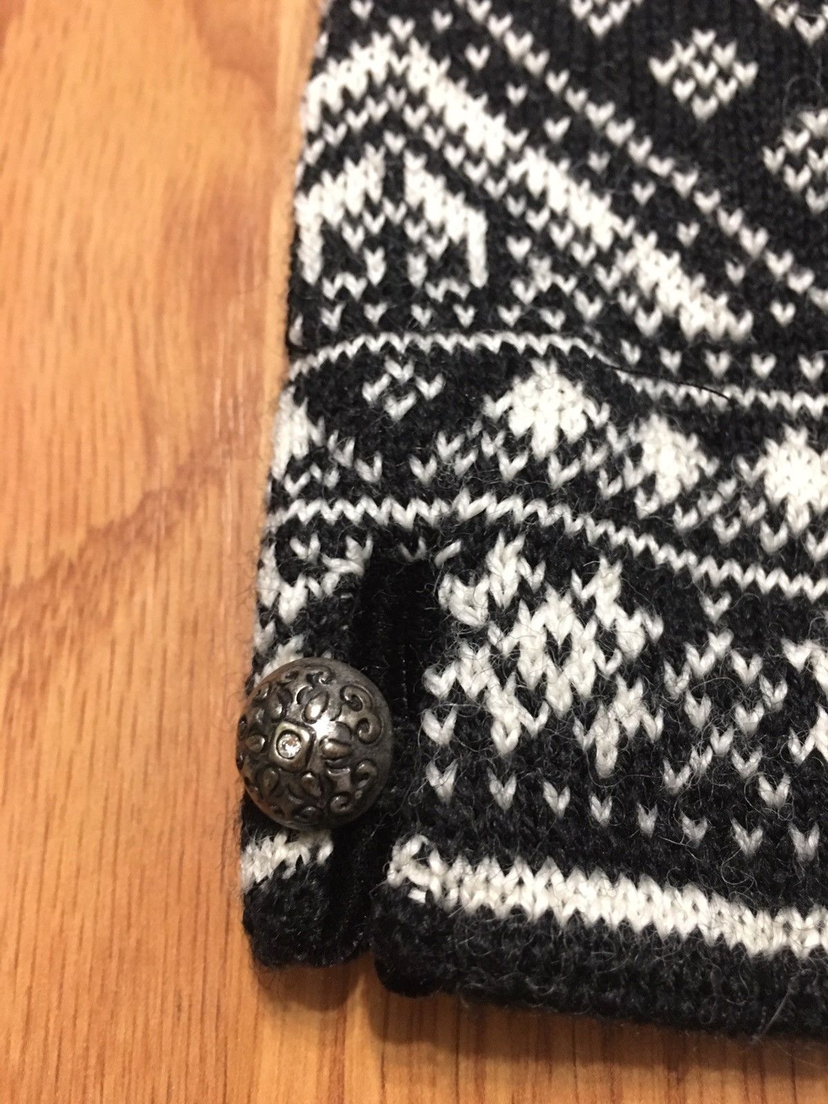 Dale Of Norway DALE of Norway Black/White Virgin New Wool Peace Sweater S Size S / US 4 / IT 40 - 12 Thumbnail
