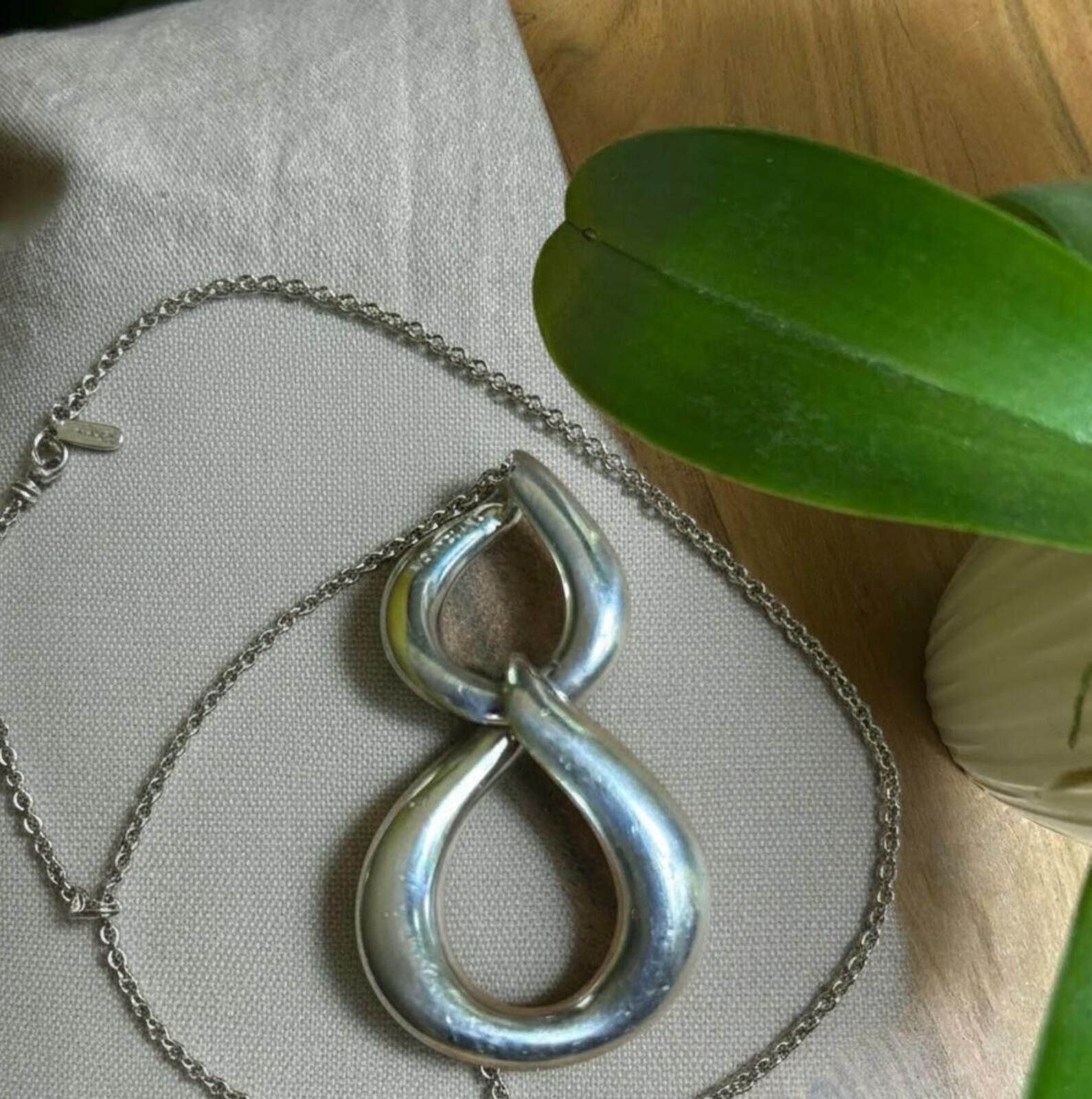 Montblanc Montblanc Infinity Necklace – Rare, Elegant, and Timeless! Size ONE SIZE - 1 Thumbnail