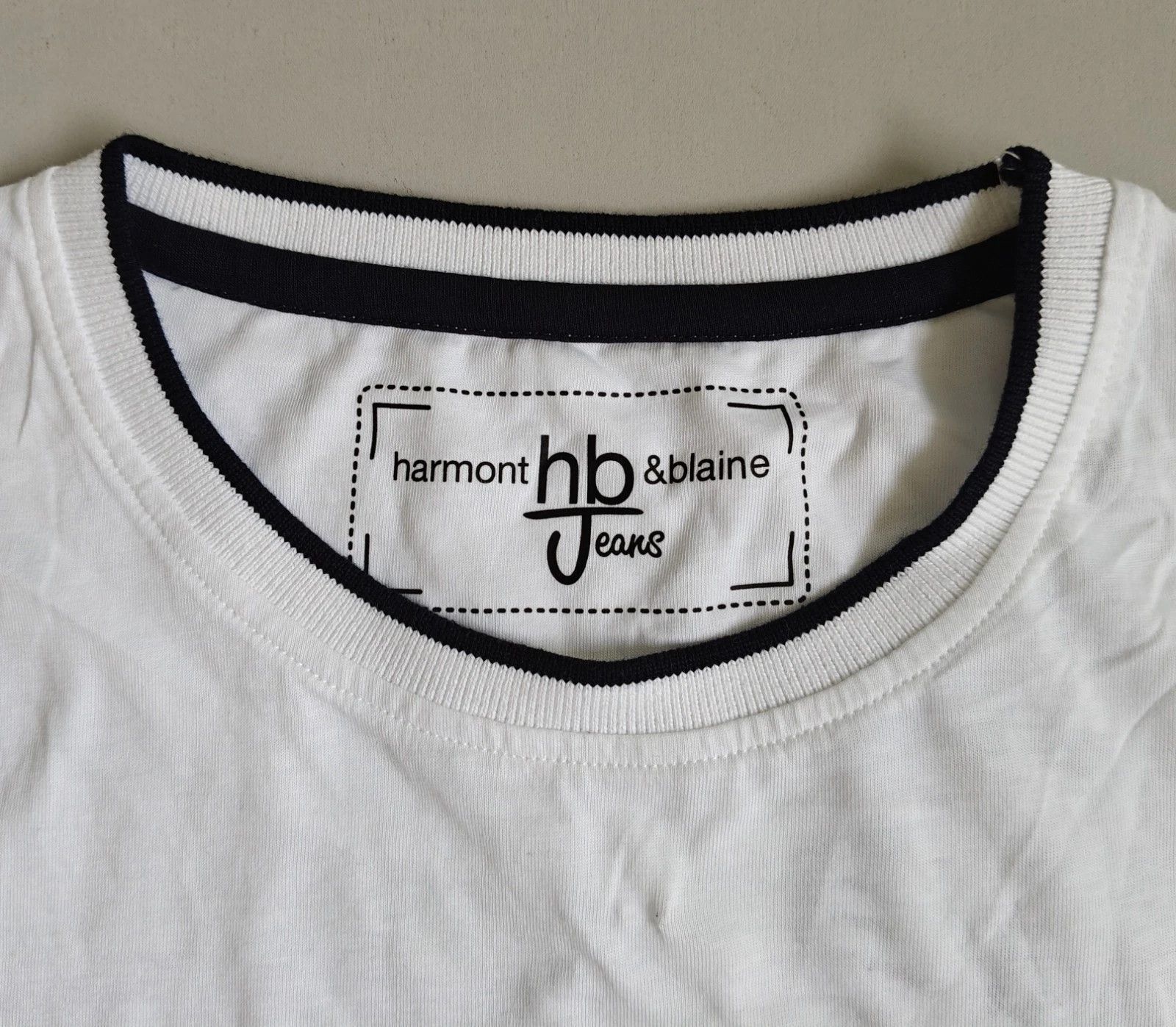 Harmont & Blaine Harmont & Blaine Jeans (HBJ) Crew Neck T-shirt ASM/2073 Size US XXL / EU 58 / 5 - 4 Thumbnail