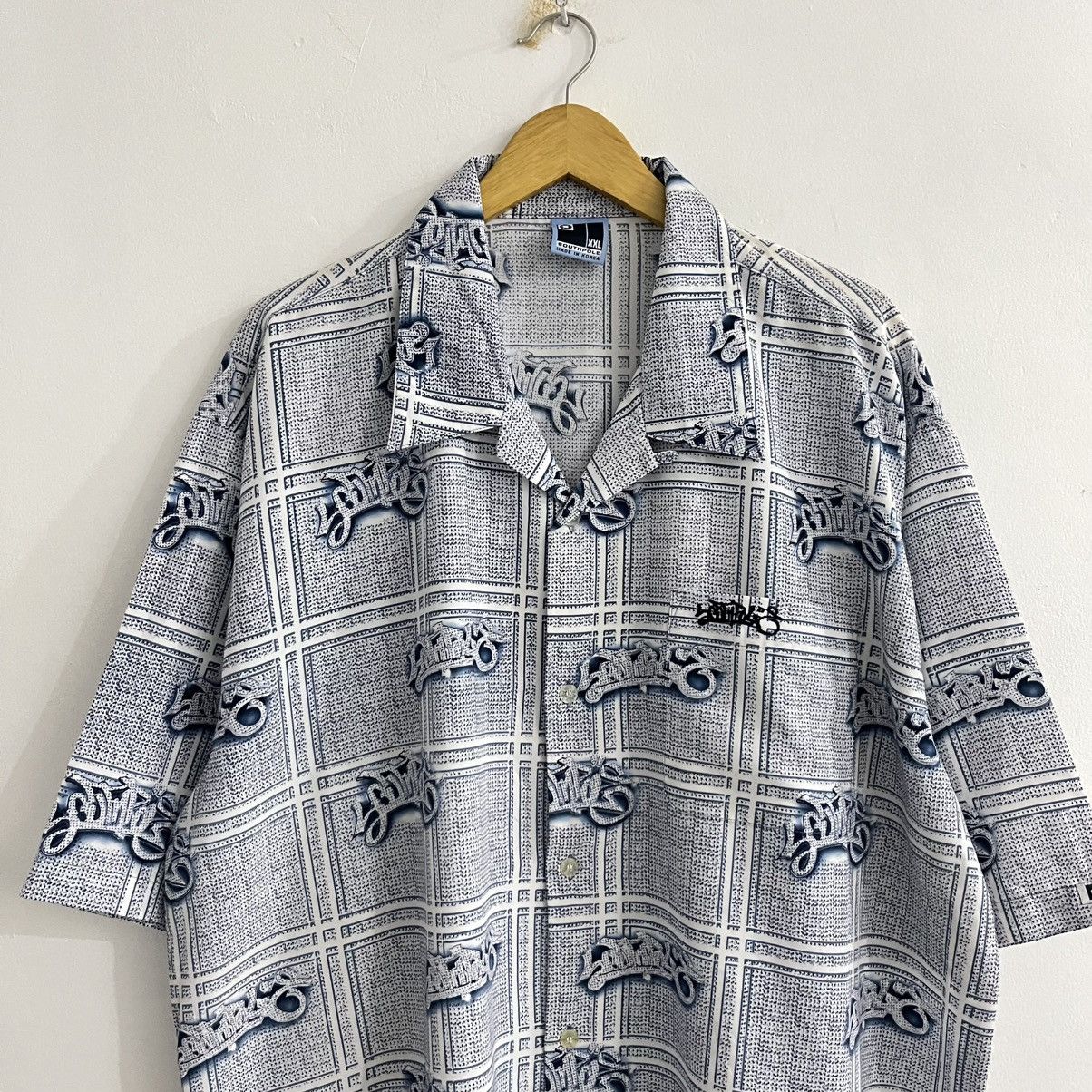 Southpole Southpole Y2K Grafitty Button Up Size US XXL / EU 58 / 5 - 2 Thumbnail