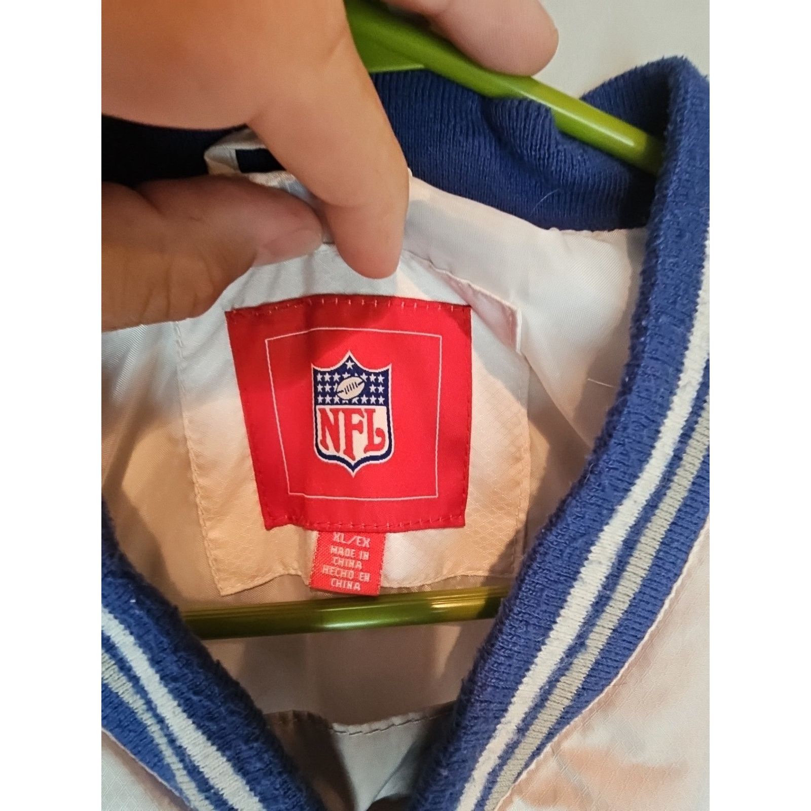 NFL Indianapolis Colts Jacket Windbreaker Mens XL NFL Team GIII Size US XL / EU 56 / 4 - 3 Thumbnail