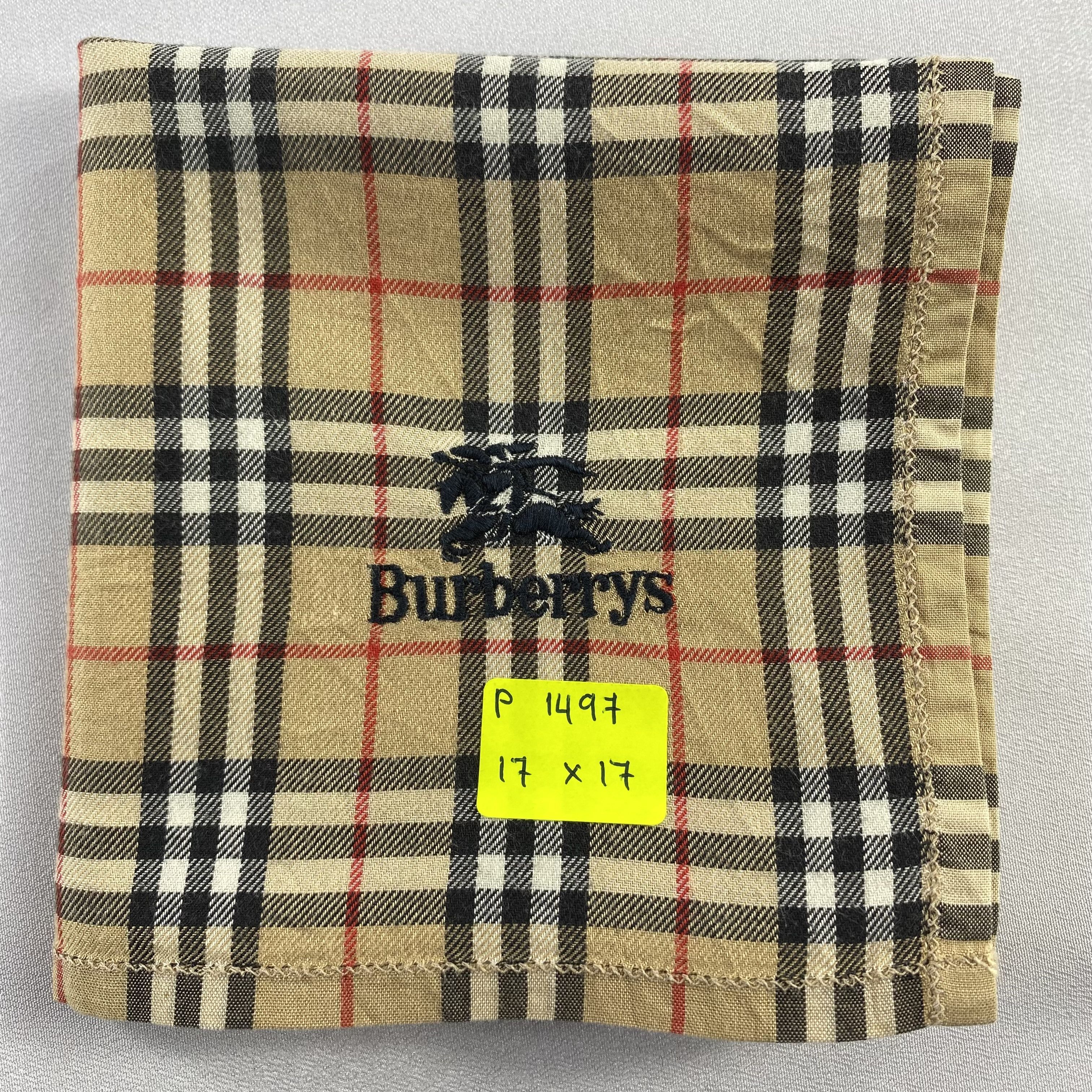 Burberry × Vintage Burberry Handkerchief / Neckerchief / Bandana Size ONE SIZE - 5 Thumbnail