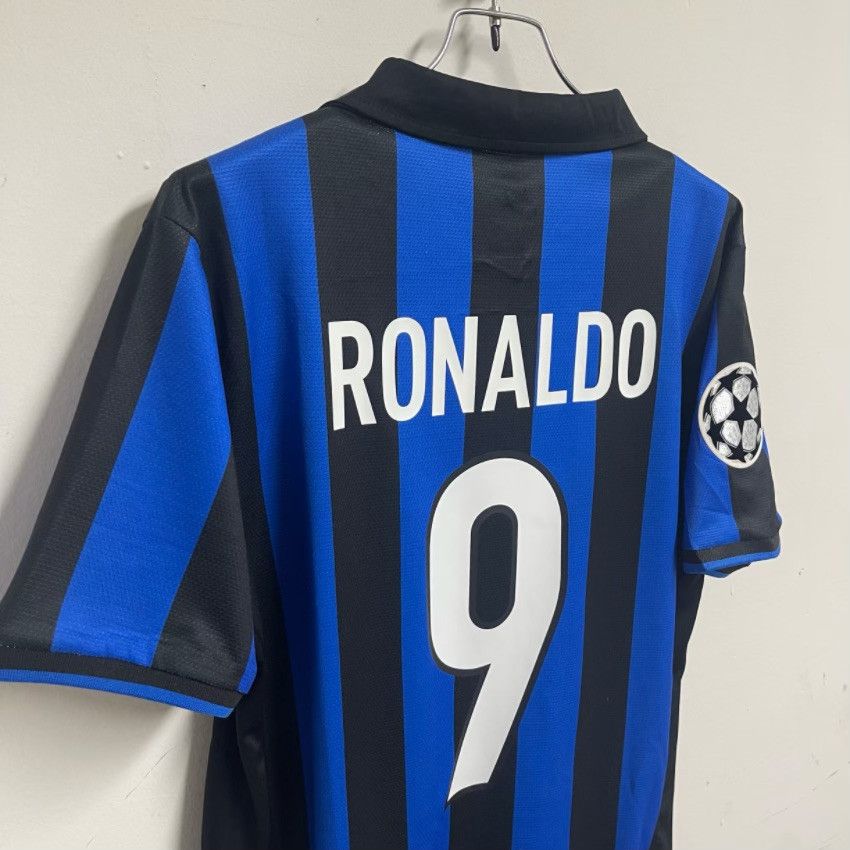 Vintage 98-99 Ronaldo Inter Milan Home Soccer Jersey Size US S / EU 44-46 / 1 - 5 Thumbnail