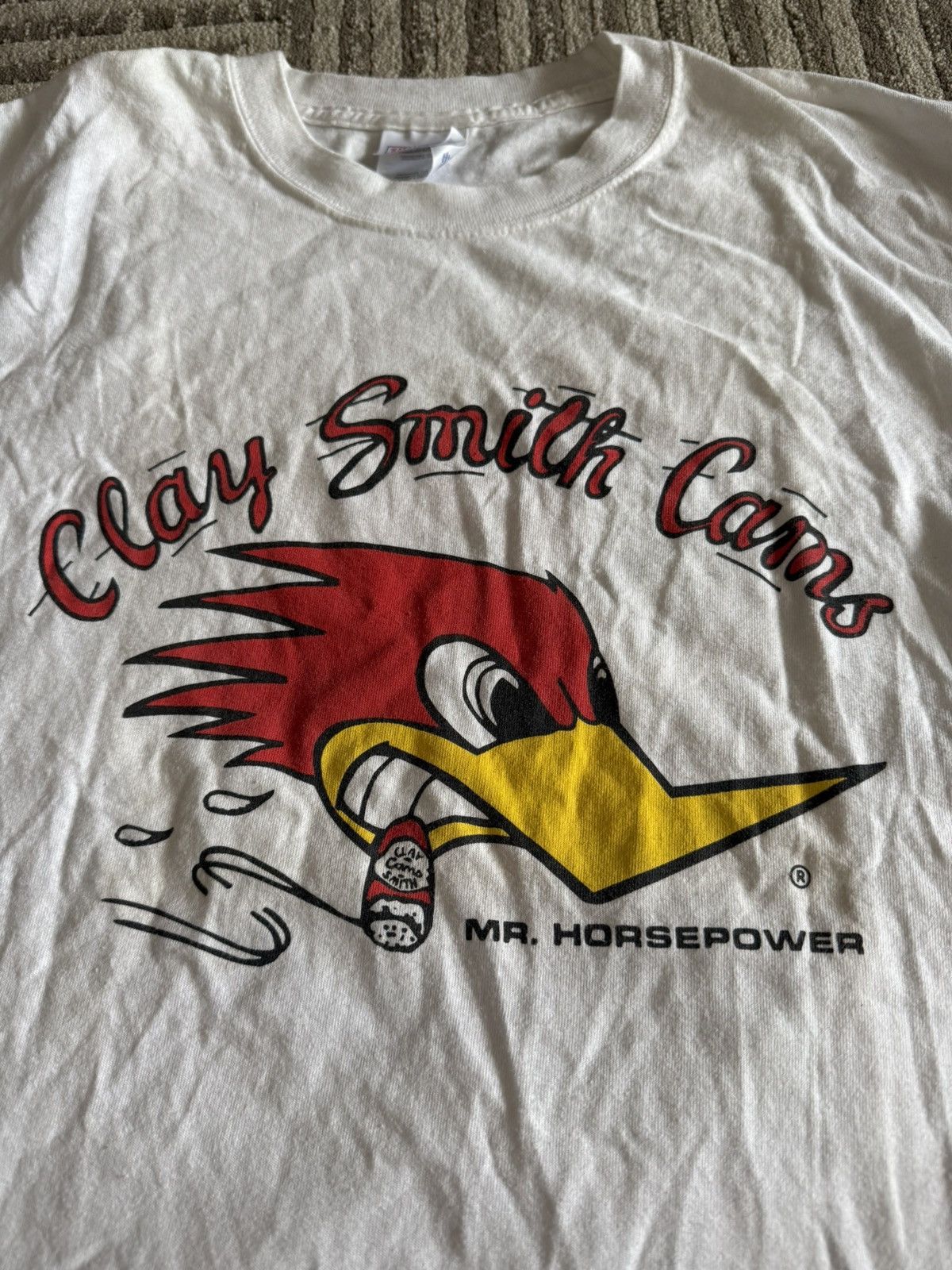 Vintage CLAY SMITH CAMS MR. HORSEPOWER VINTAGE LONGSLEEVE Size US L / EU 52-54 / 3 - 2 Thumbnail
