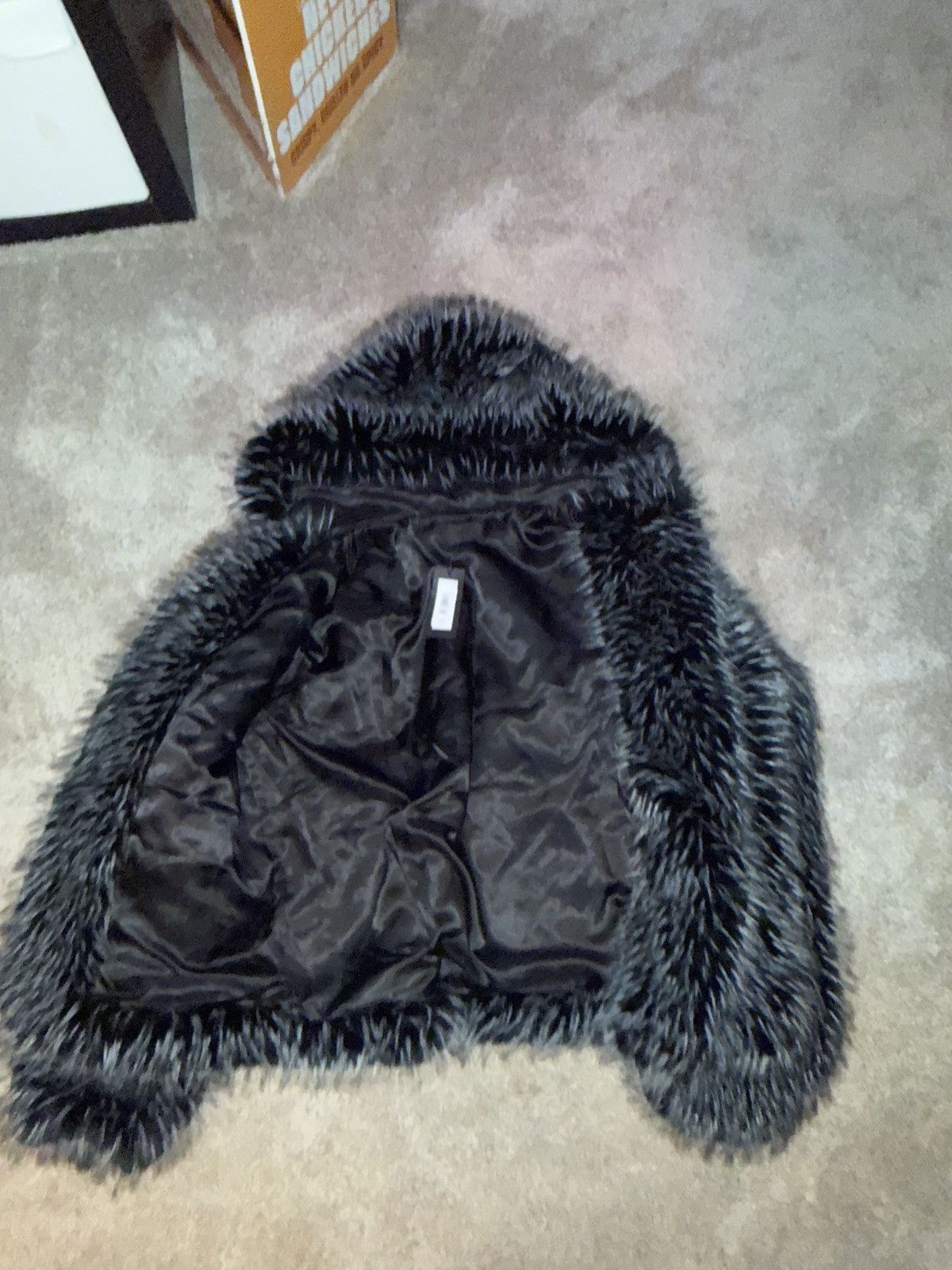 RtA Mens Fur Coat Size Medium