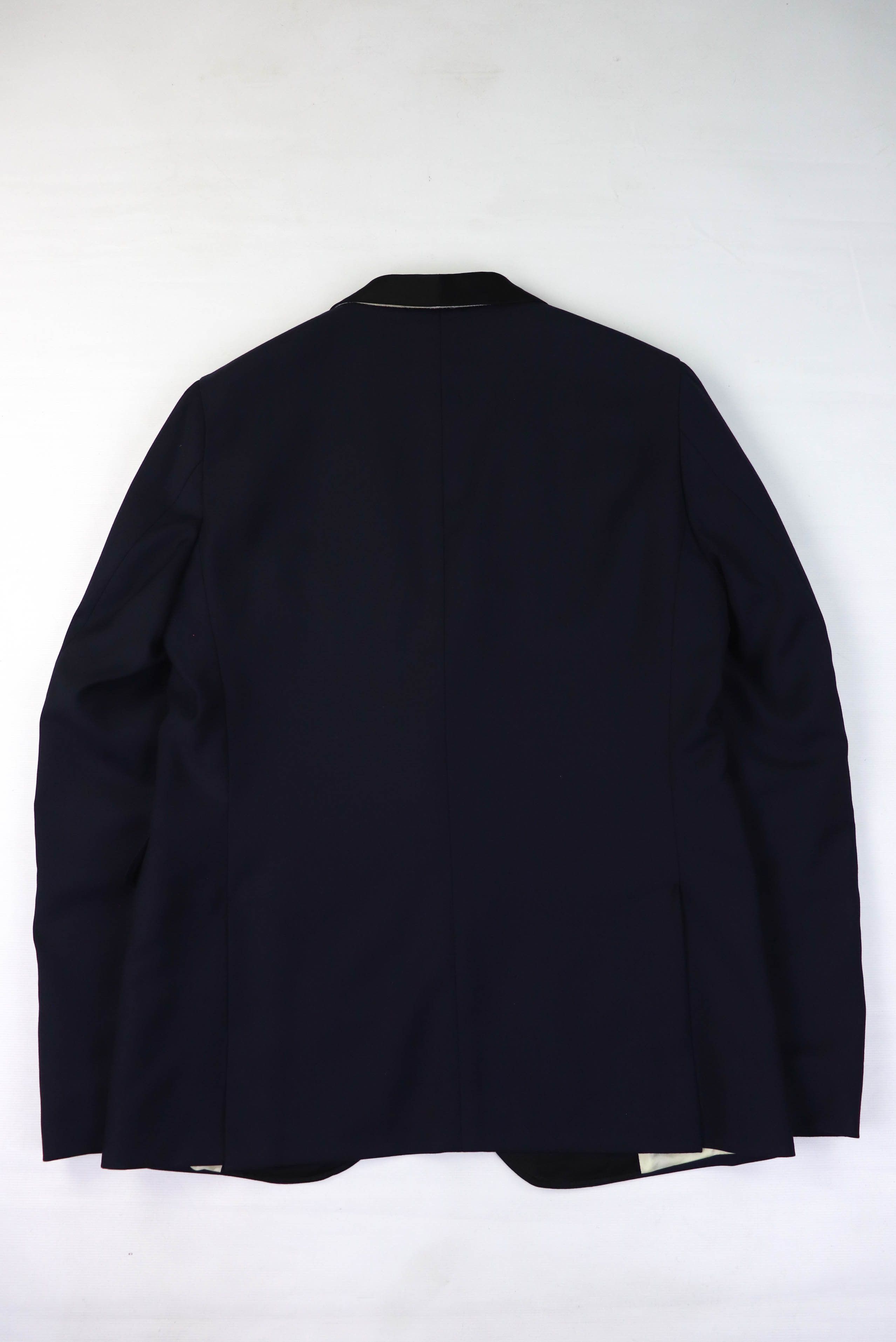Gant GANT New Haven Navy Wool Gold Buttons Tuxedo Blazer Jacket Size 40R - 2 Thumbnail