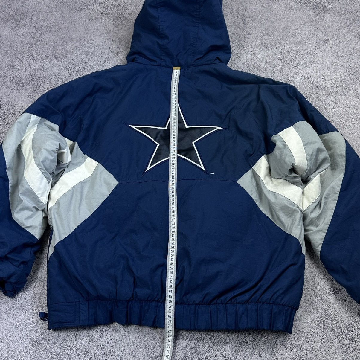 Starter Vintage 90's Dallas Cowboys NFL STARTER 1/2 Zip Jacket sz L Size US L / EU 52-54 / 3 - 10 Thumbnail
