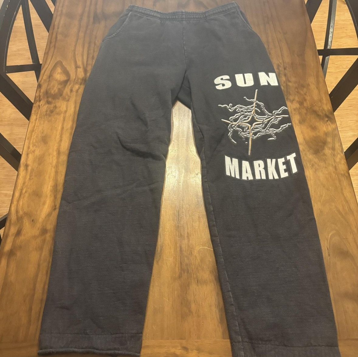 Other Sun Market black sweatpants 🌞 Size US 30 / EU 46 - 1 Thumbnail