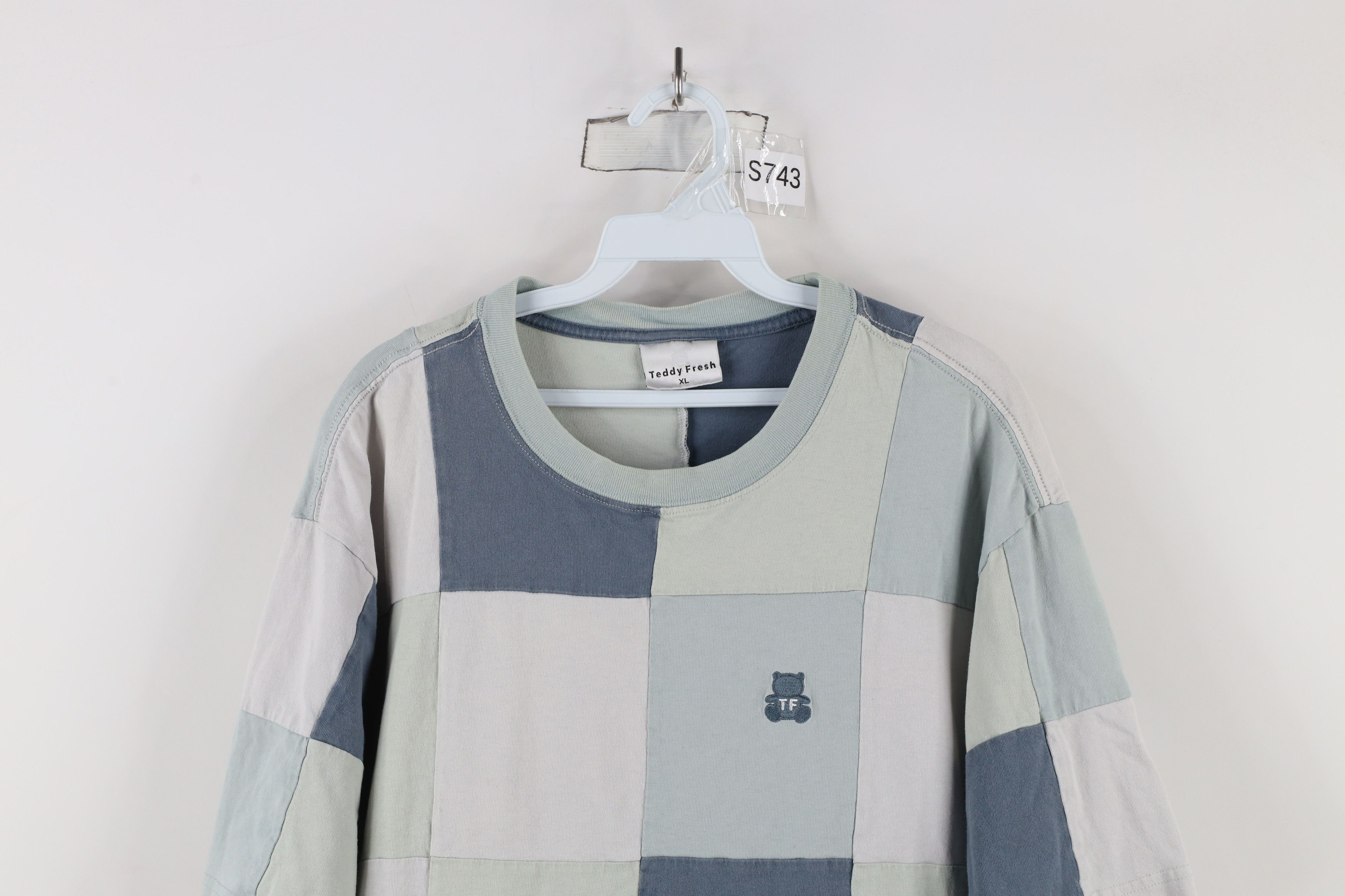 Teddy Fresh × Vintage Teddy Fresh Streetwear Checkered Short Sleeve T-Shirt Size US XL / EU 56 / 4 - 2 Thumbnail