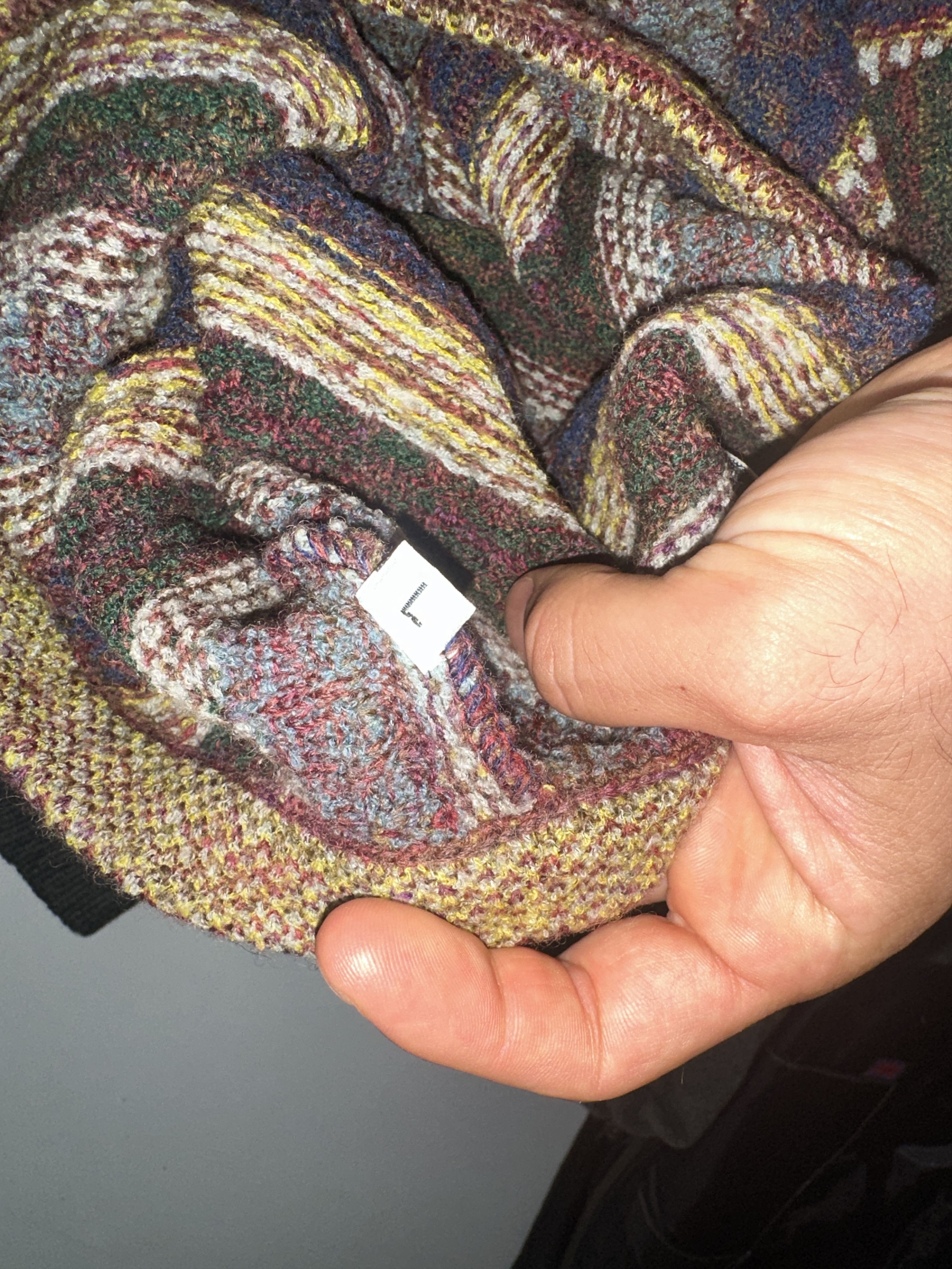 Missoni Missoni Sport 3D Knit Striped Pullover Cosby Sweater Size L Size US L / EU 52-54 / 3 - 12 Thumbnail