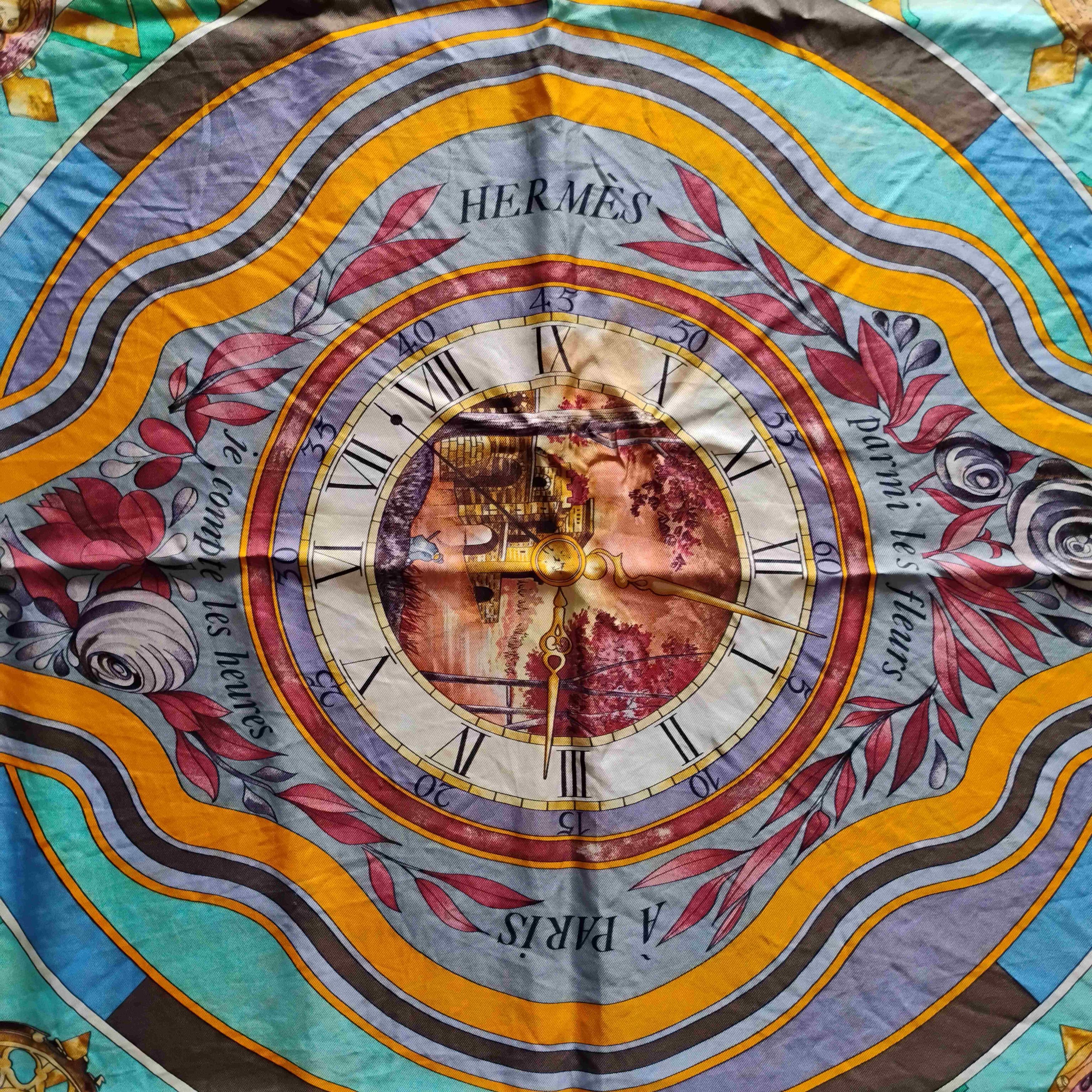 Hermes Hermes Paris Silk Scarf Size ONE SIZE - 2 Thumbnail