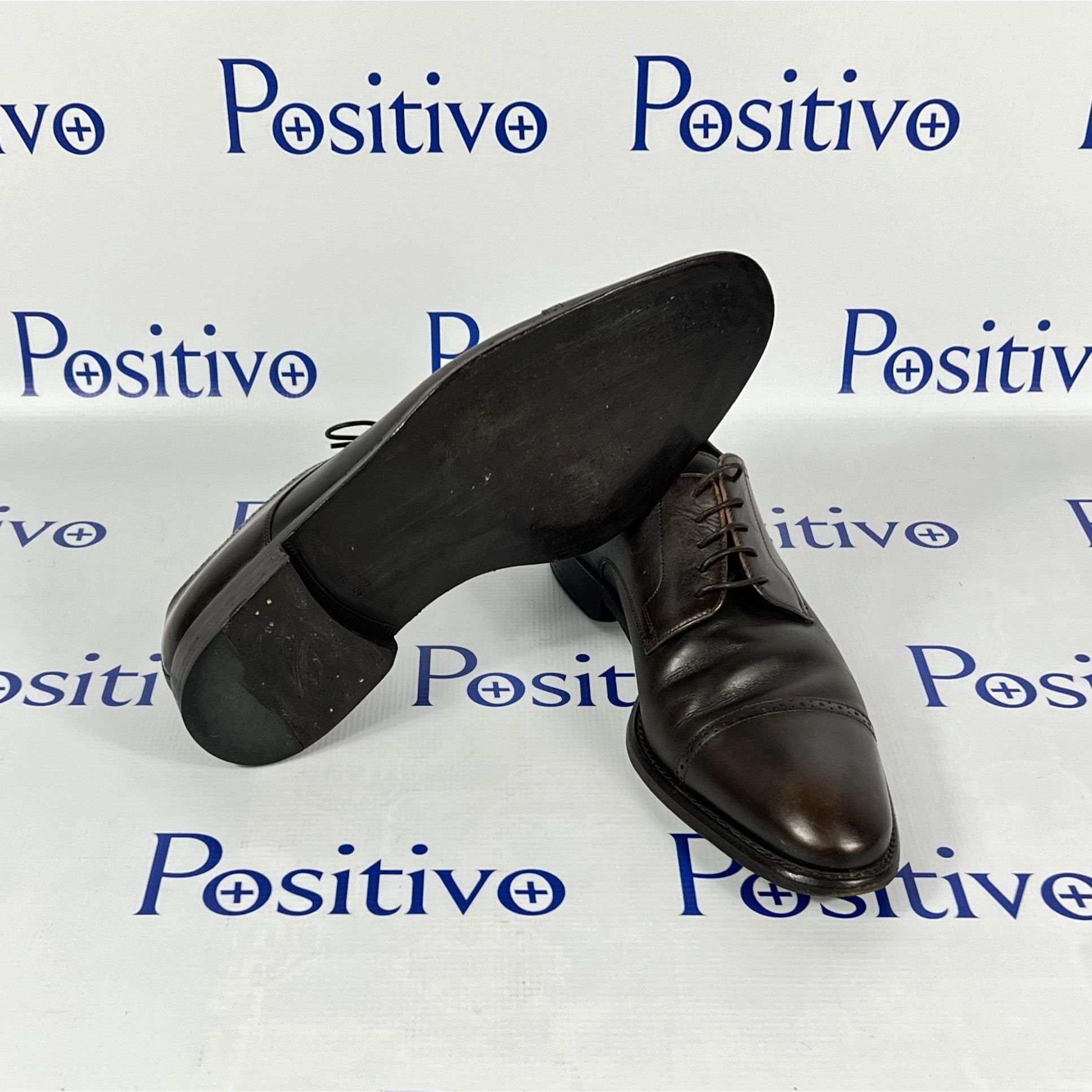 Bally Bally Cango Moka Leather Oxford Shoes US 10.5 Pre-owned Size US 10.5 / EU 43-44 - 5 Thumbnail