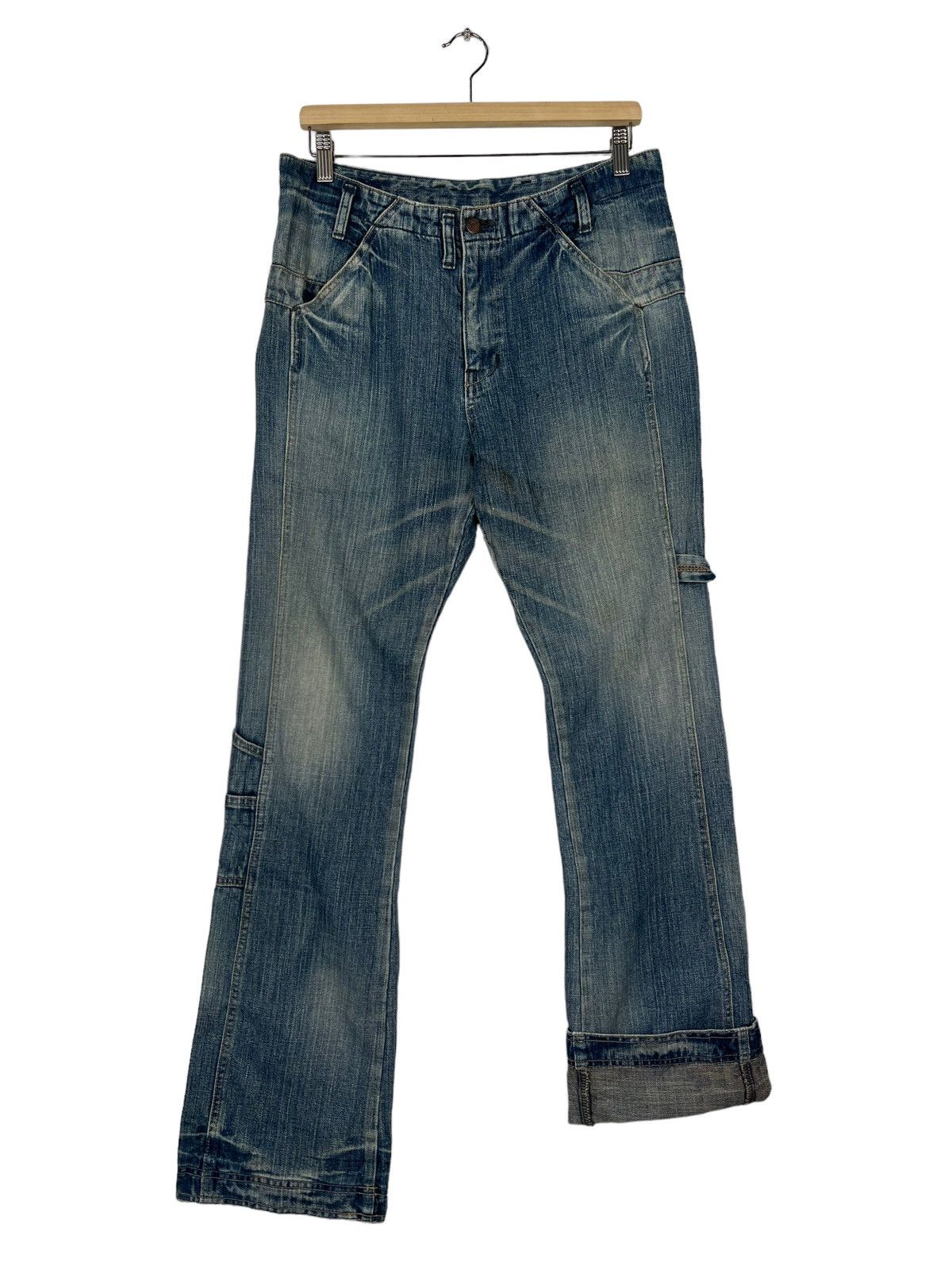 Big John 🔥 VINTAGE BIG JOHN WORKER DENIM PANTS Size US 32 / EU 48 - 8 Thumbnail