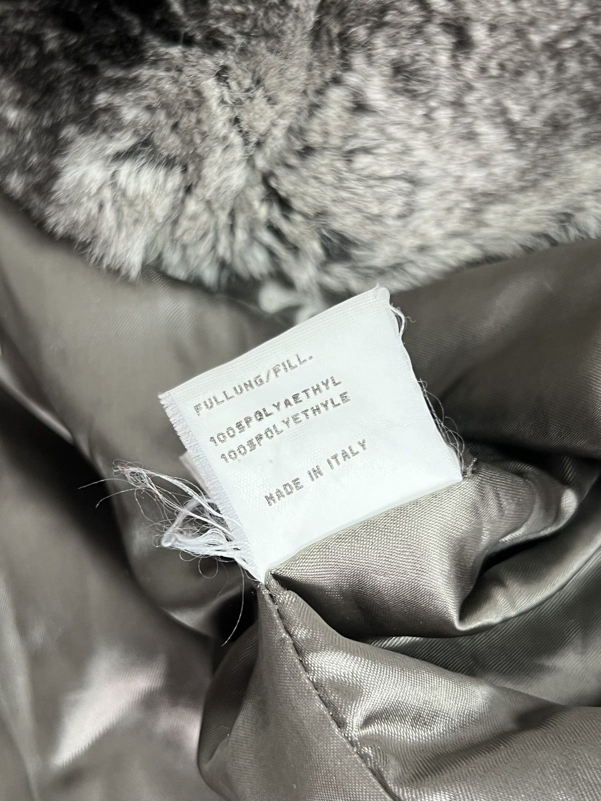 Jil Sander Vintage Jil Sander fur trench coat grey very rare Size S / US 4 / IT 40 - 8 Thumbnail